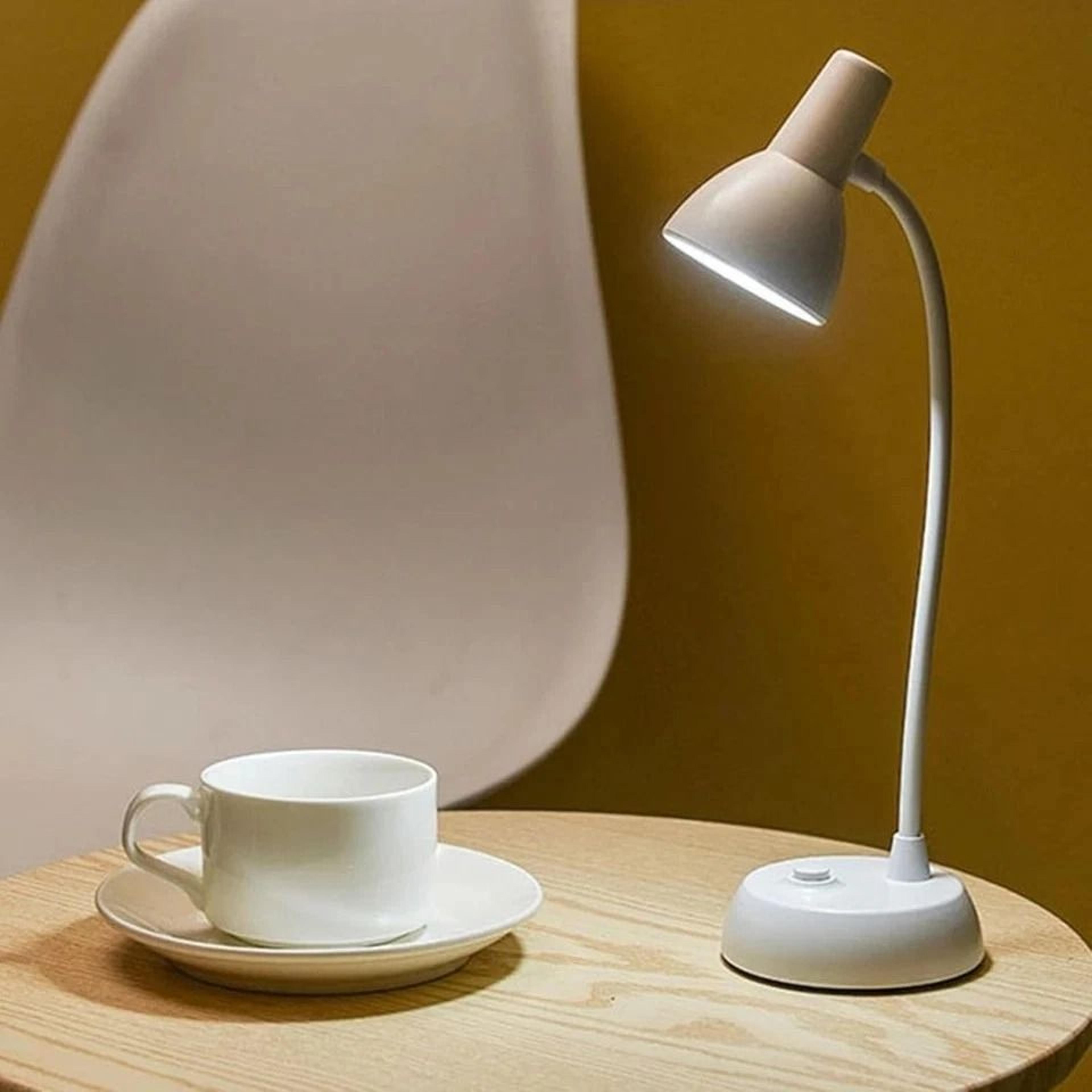 led desk lamp with clamp, adjustable, eye-caring reading light for home office