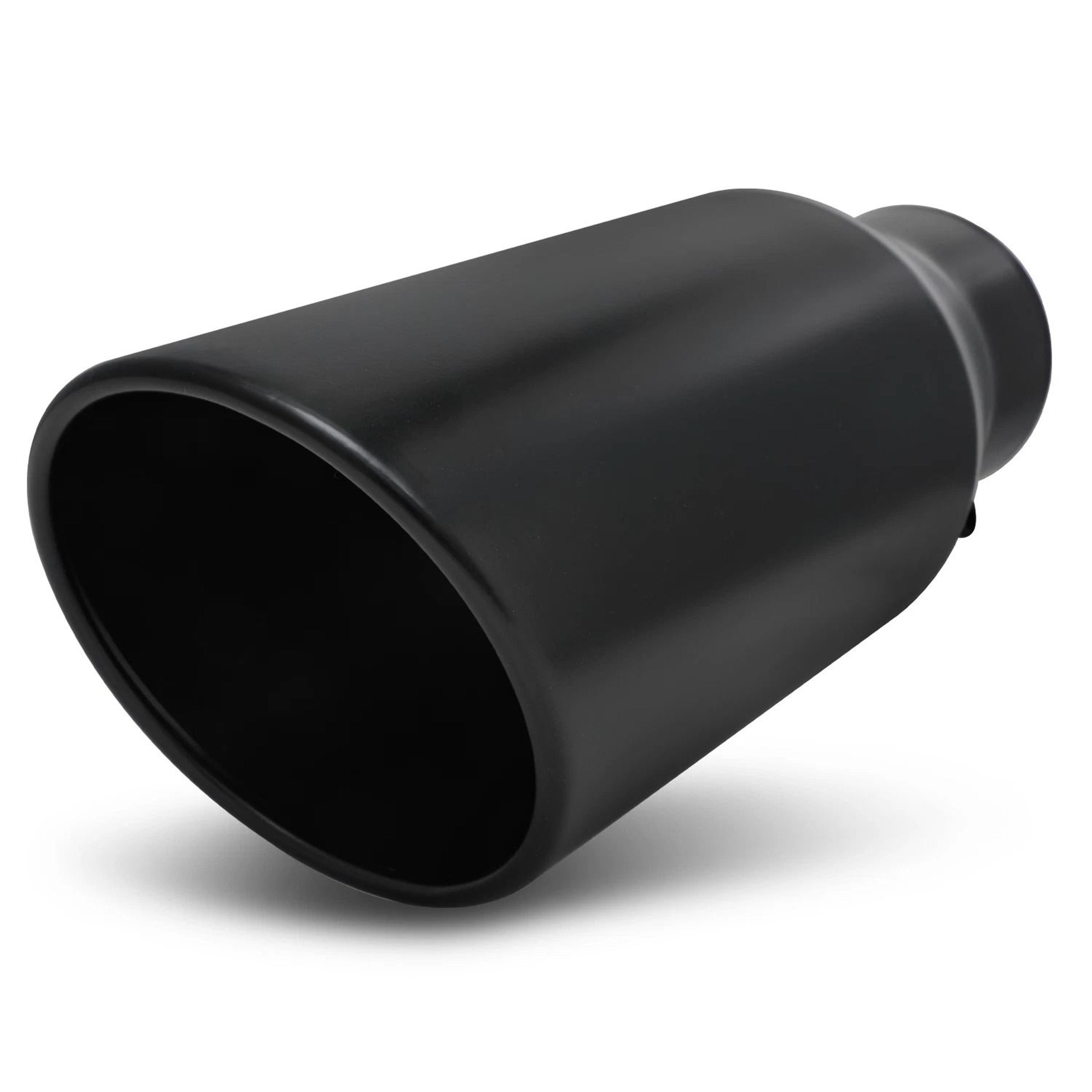 stainless steel exhaust pipe tail end - matte finish