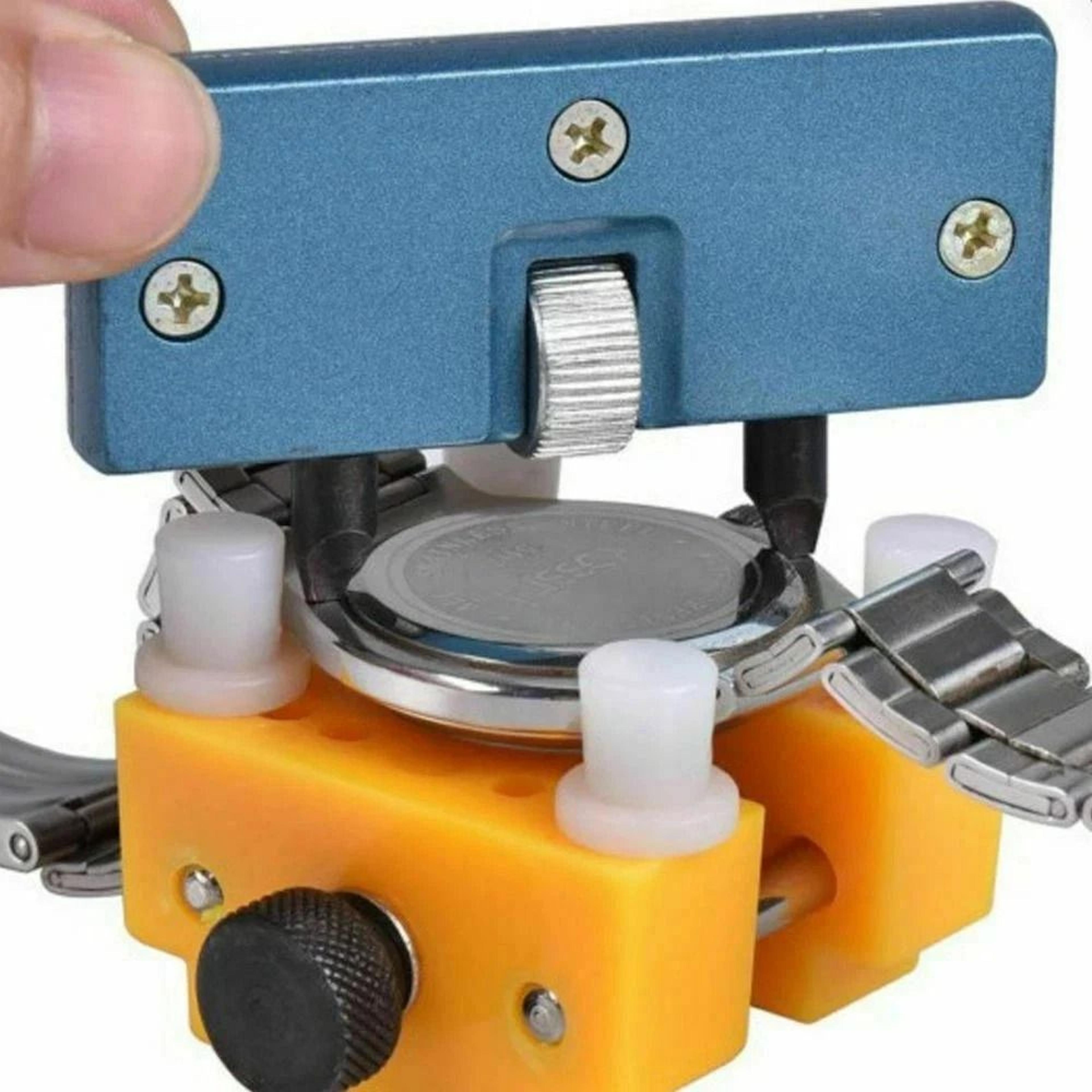 adjustable watch back case opener remover wrench repair kit tool for rectangle watches