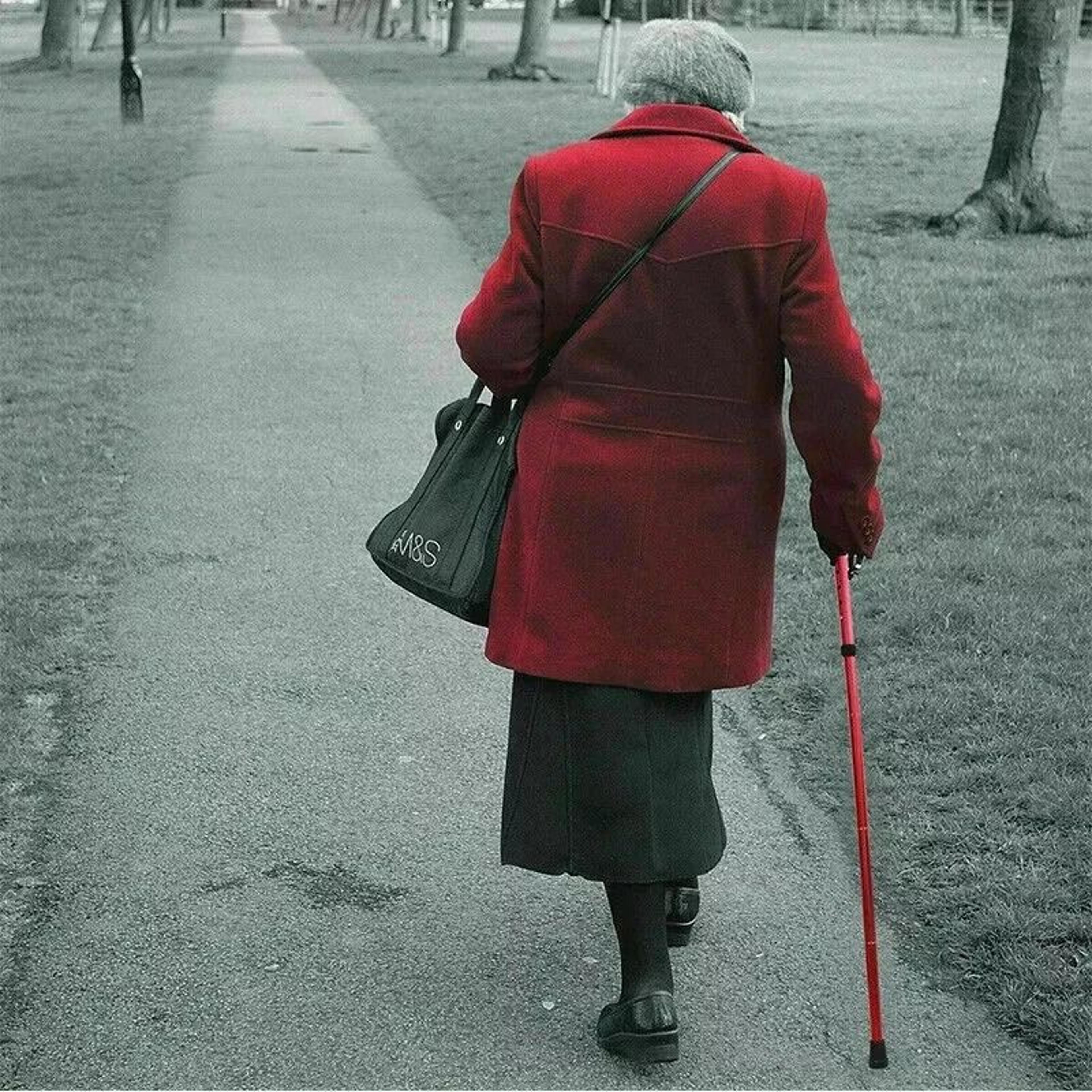adjustable folding cane walking stick - aluminum collapsible for travel, hiking, & outdoor use
