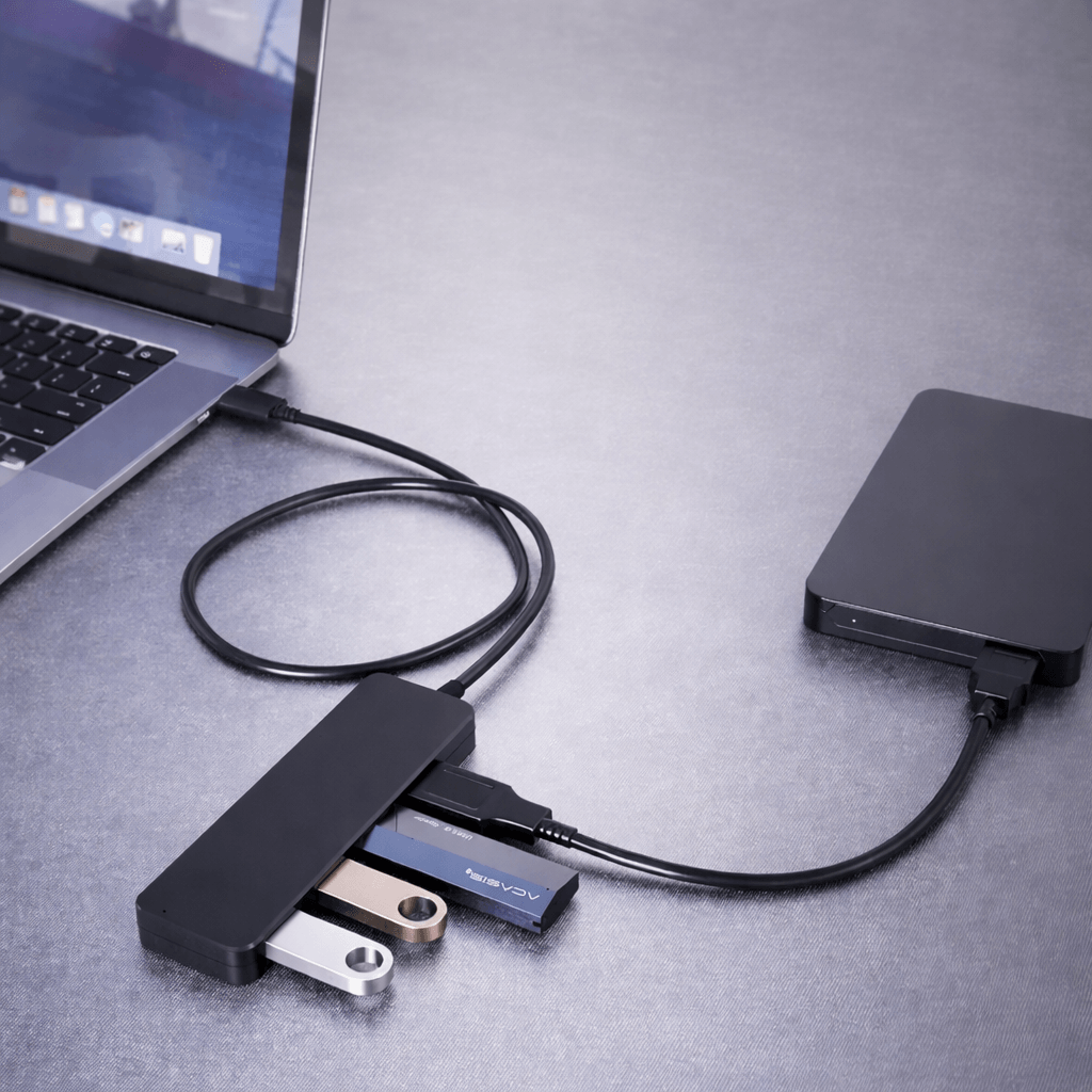 usb port hub splitter expander for laptops and flash drives high-speed data transfer