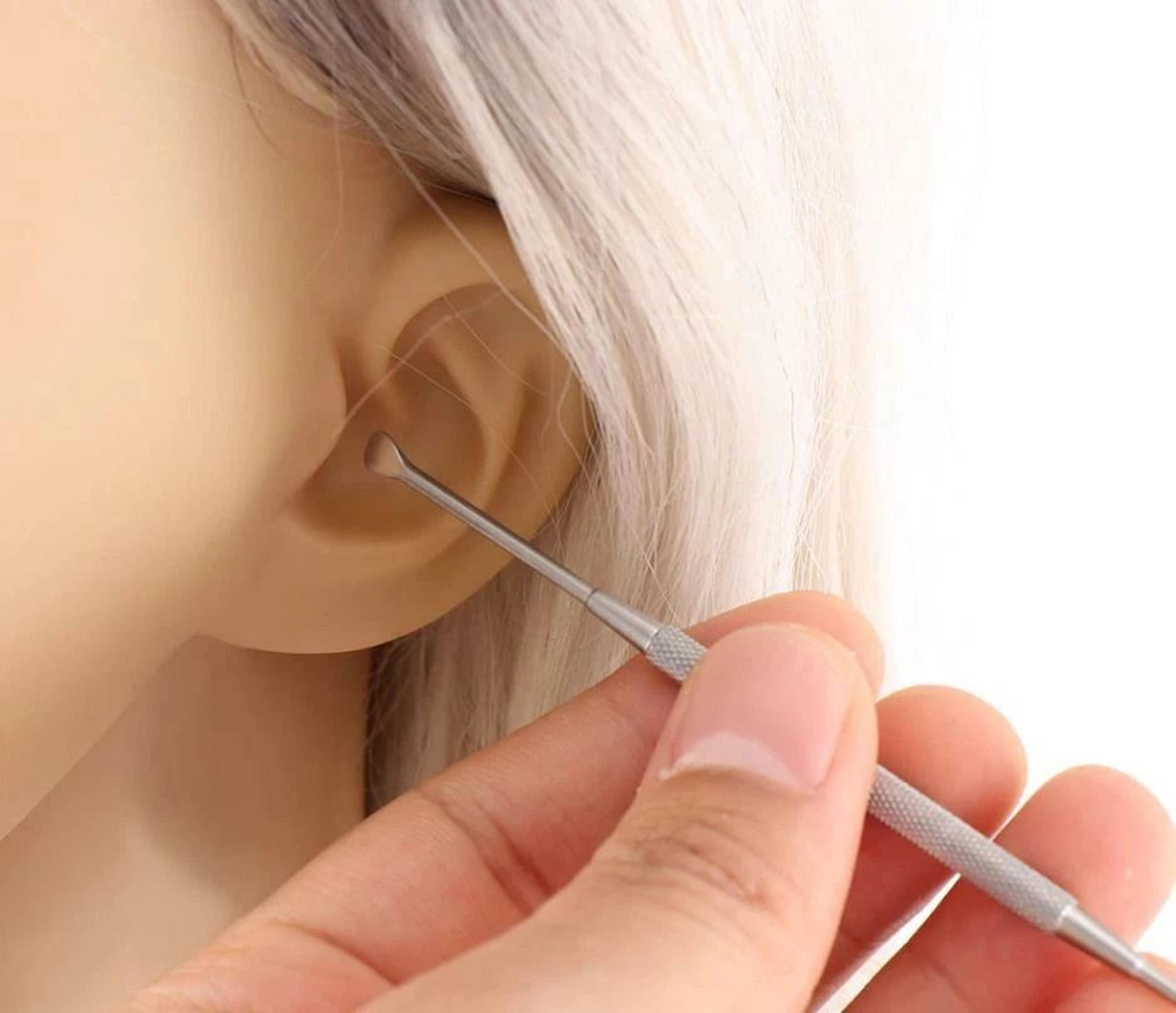premium stainless steel ear wax removal tool double ended spiral cleaner