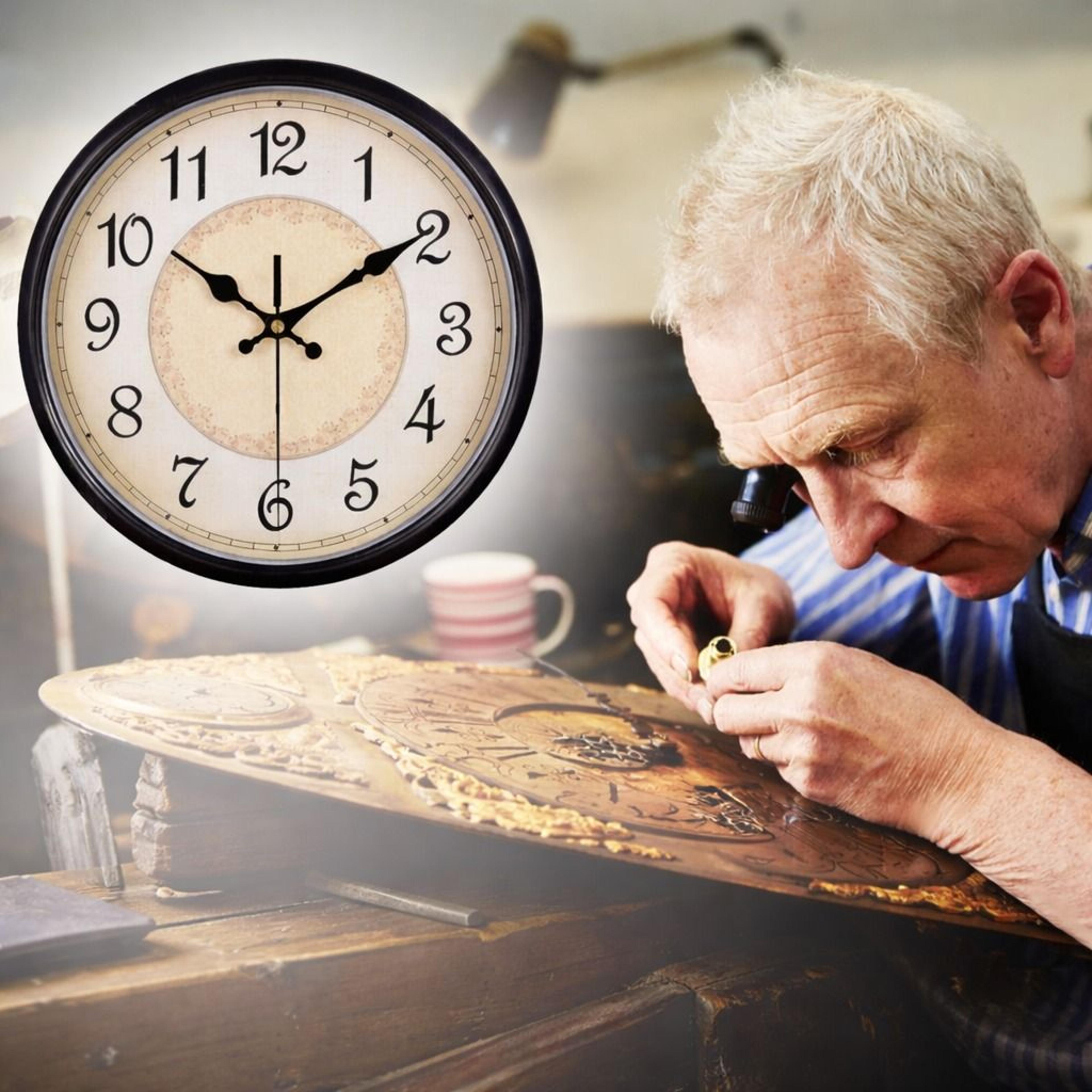 diy wall clock repair kit clock movement mechanism with clock hands for wall clock repair and creation