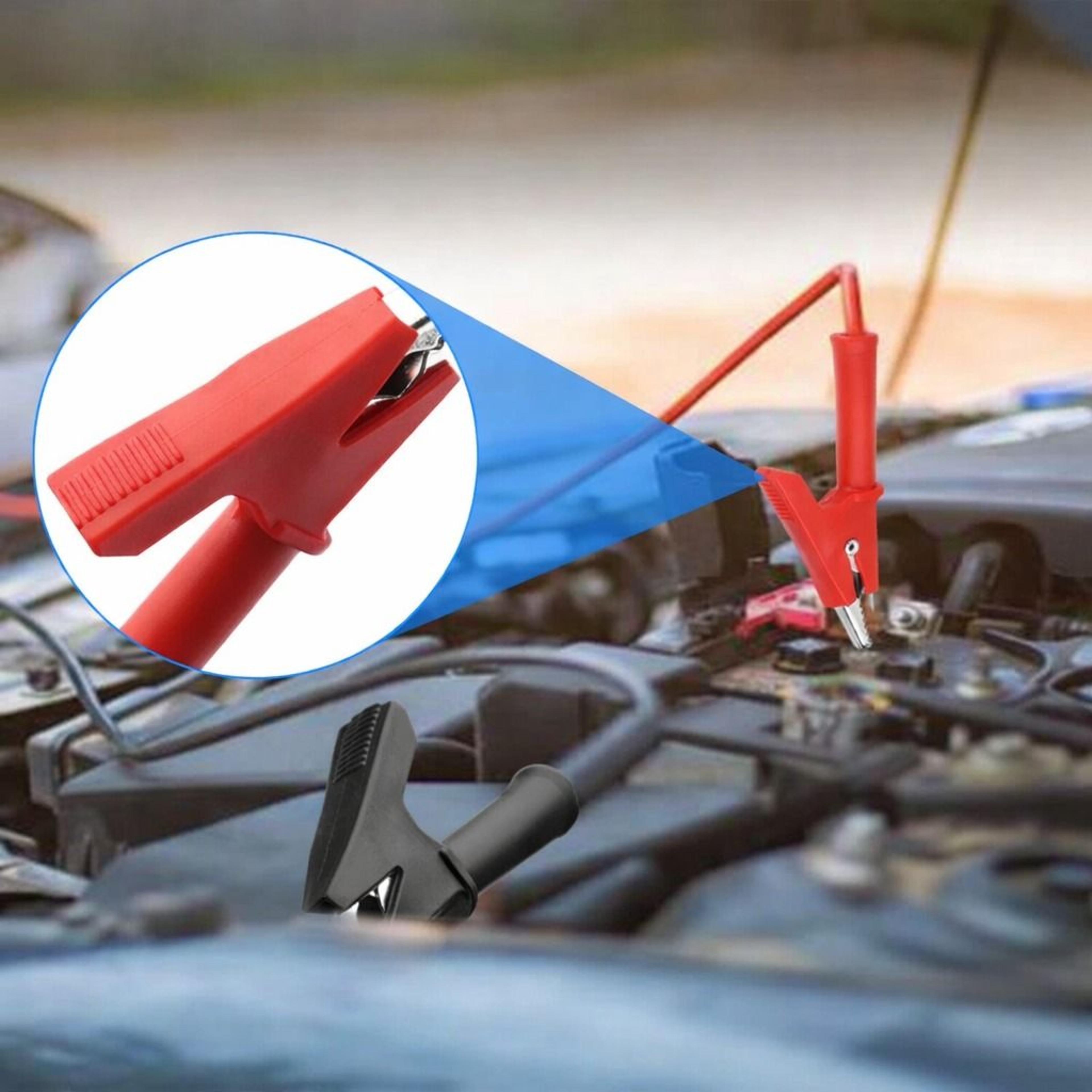 alligator clips electrical test leads set jumper wires for high precision electrical testing
