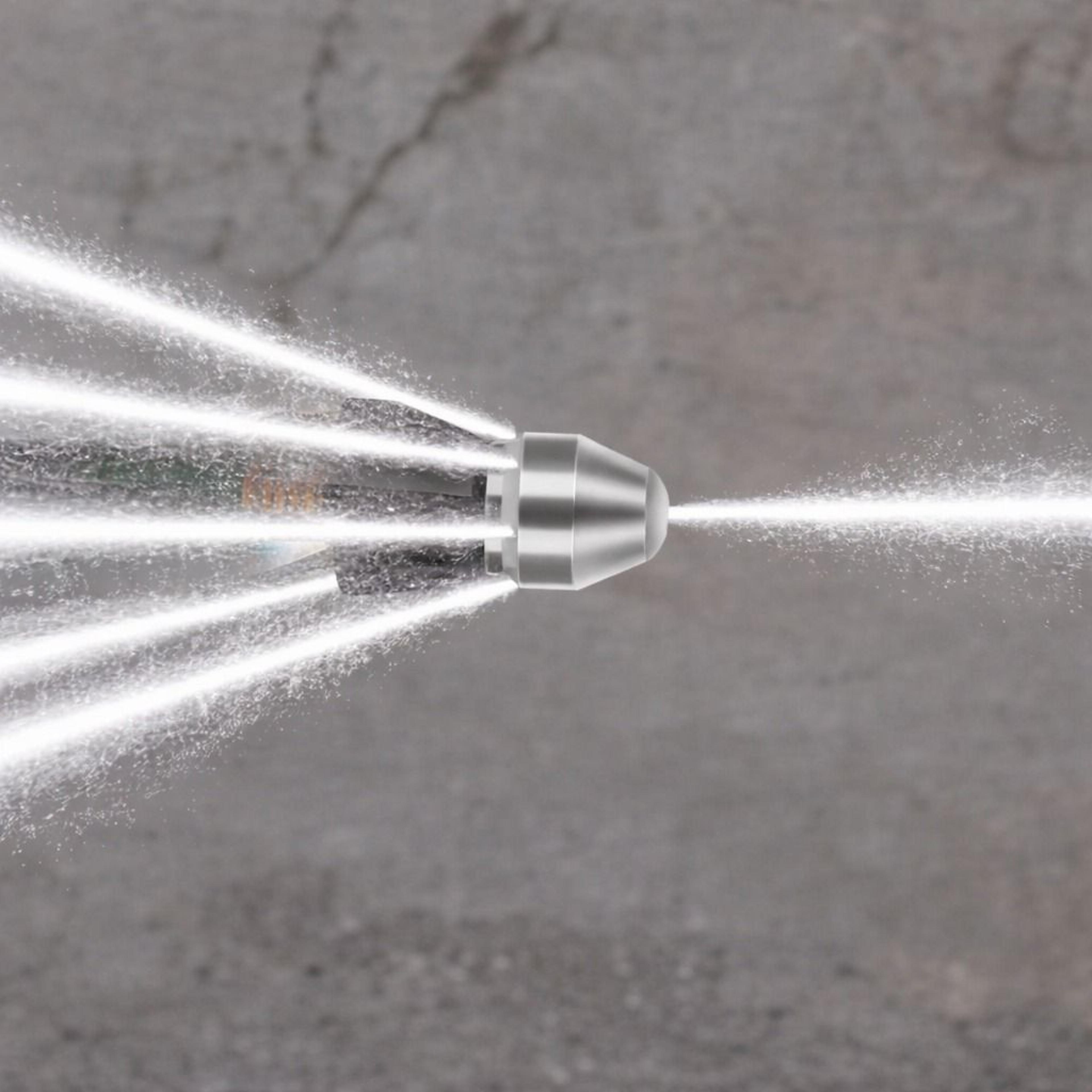 high pressure sewer cleaning nozzle pipe cleaner tool with connector