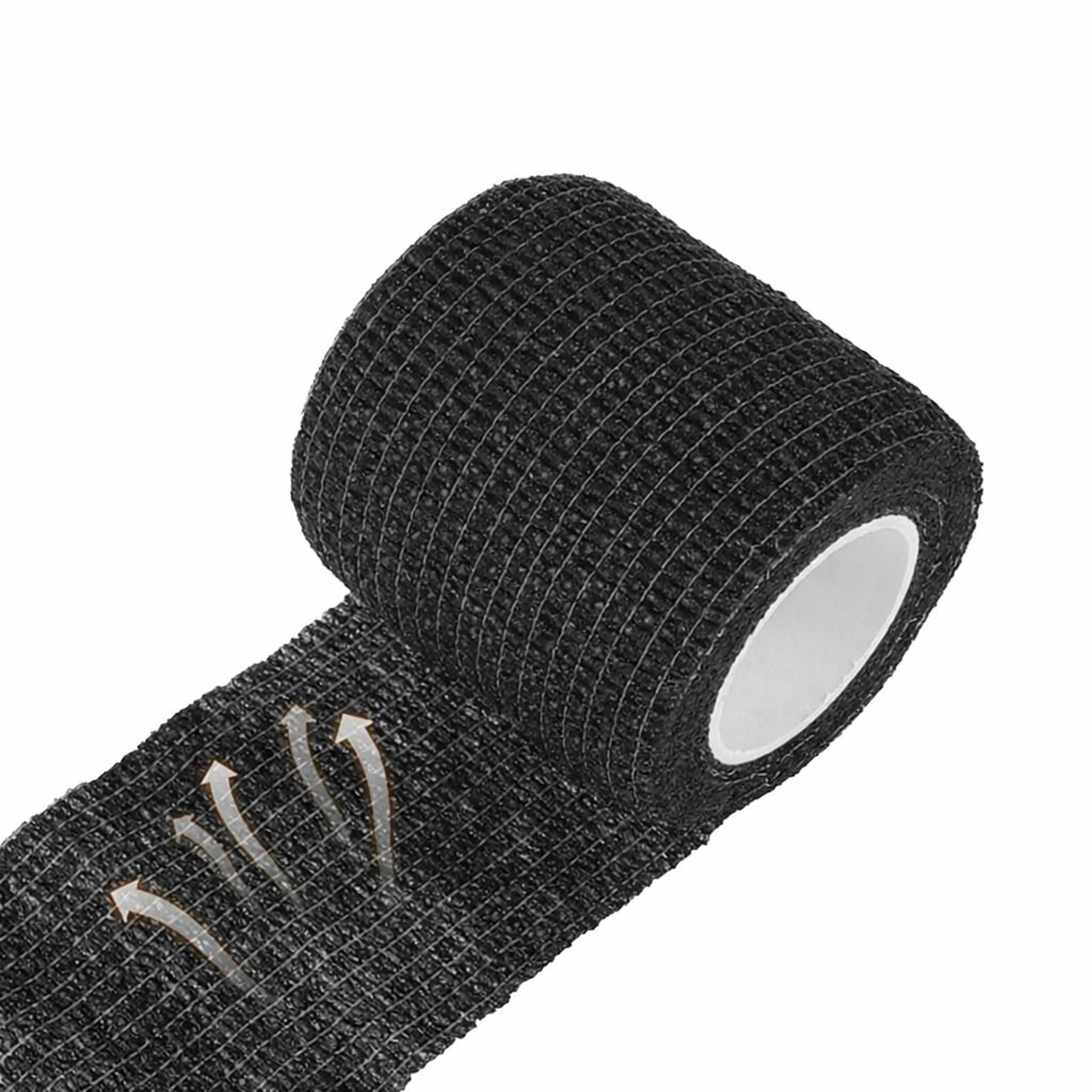 self adhesive bandage wrap cohesive elastic tape for wounds, sports, and tattoo aftercare