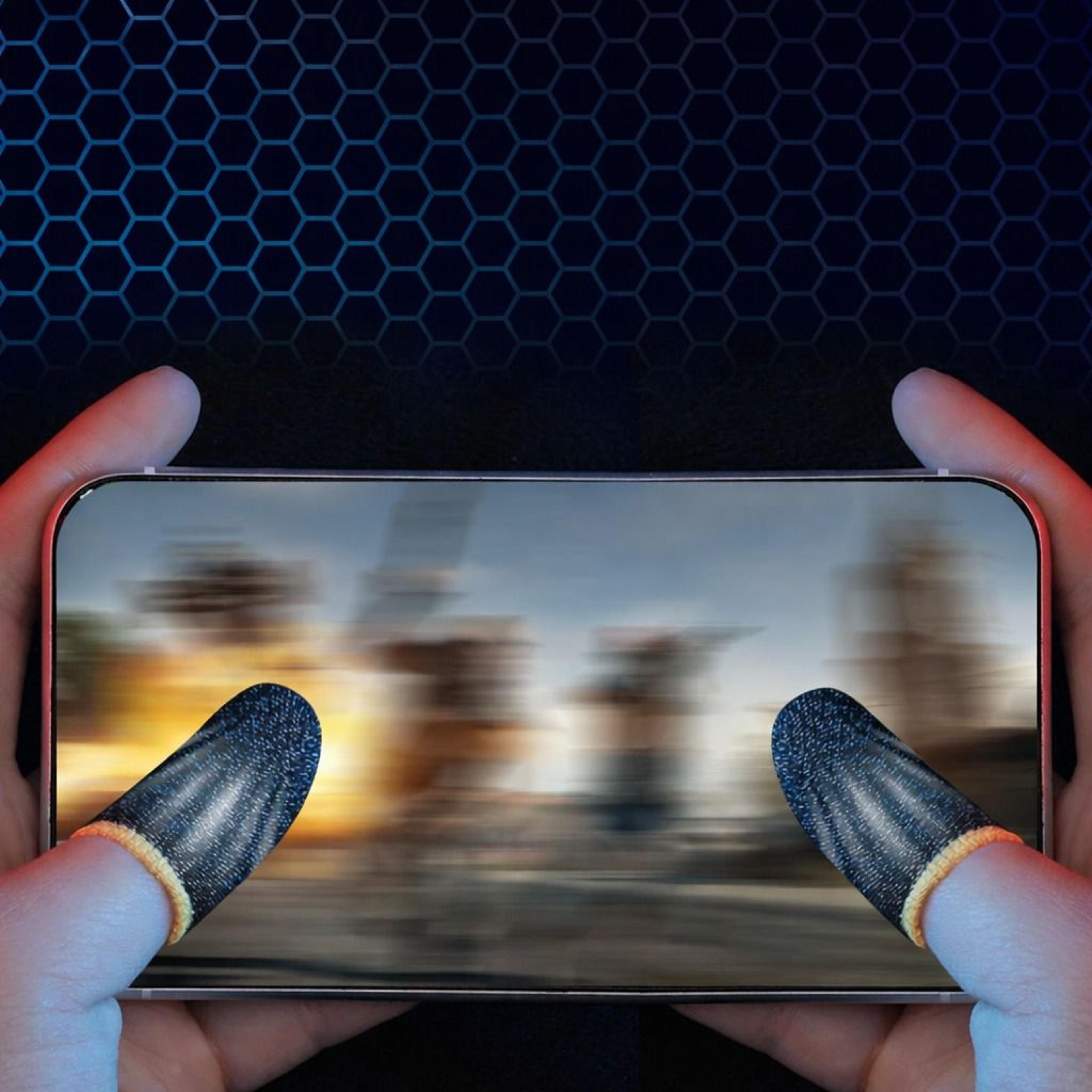 gaming finger sleeves for mobile sweatproof and sensitive touch glove for gamers