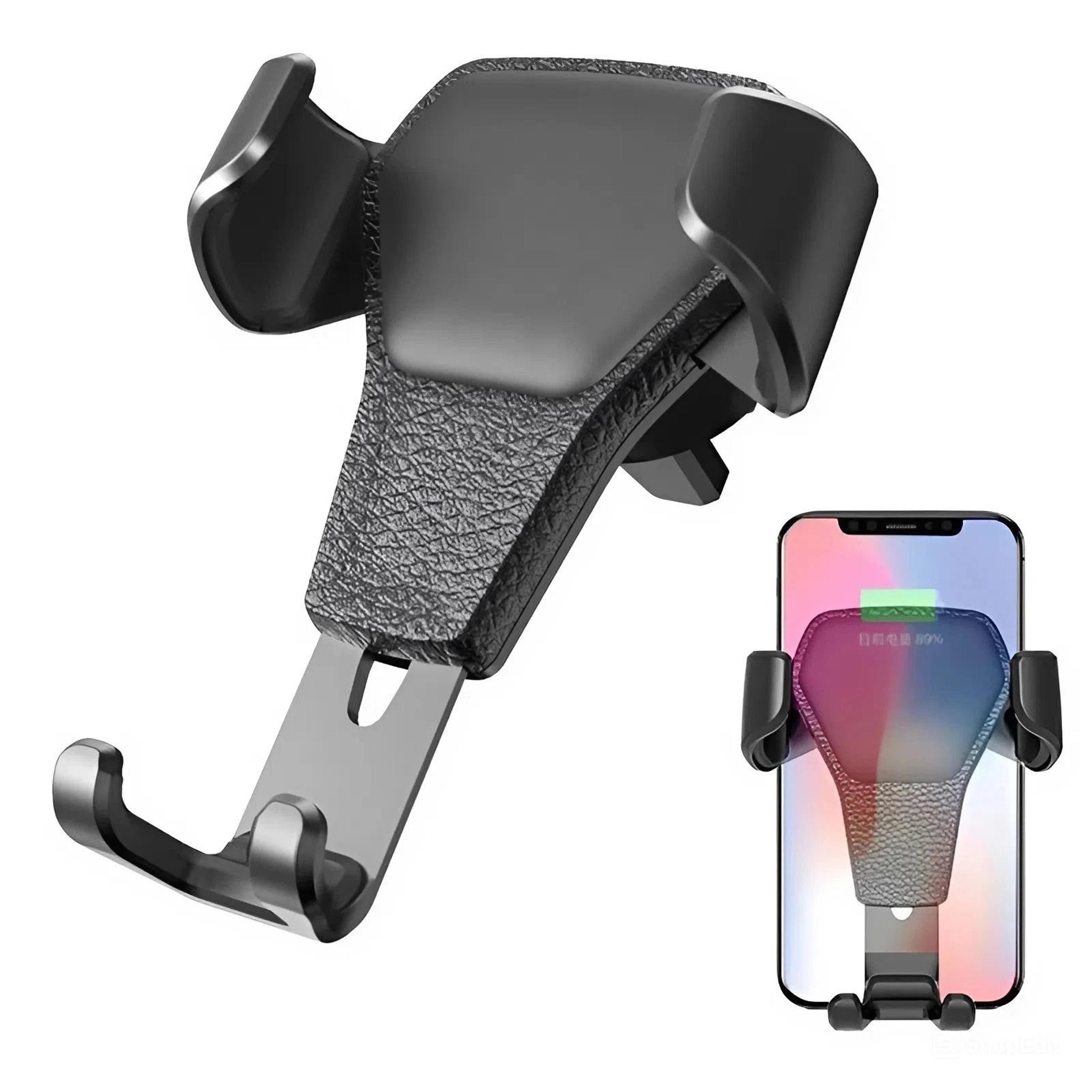 universal car phone mount gravity air vent holder one hand auto clamp phone holder for car
