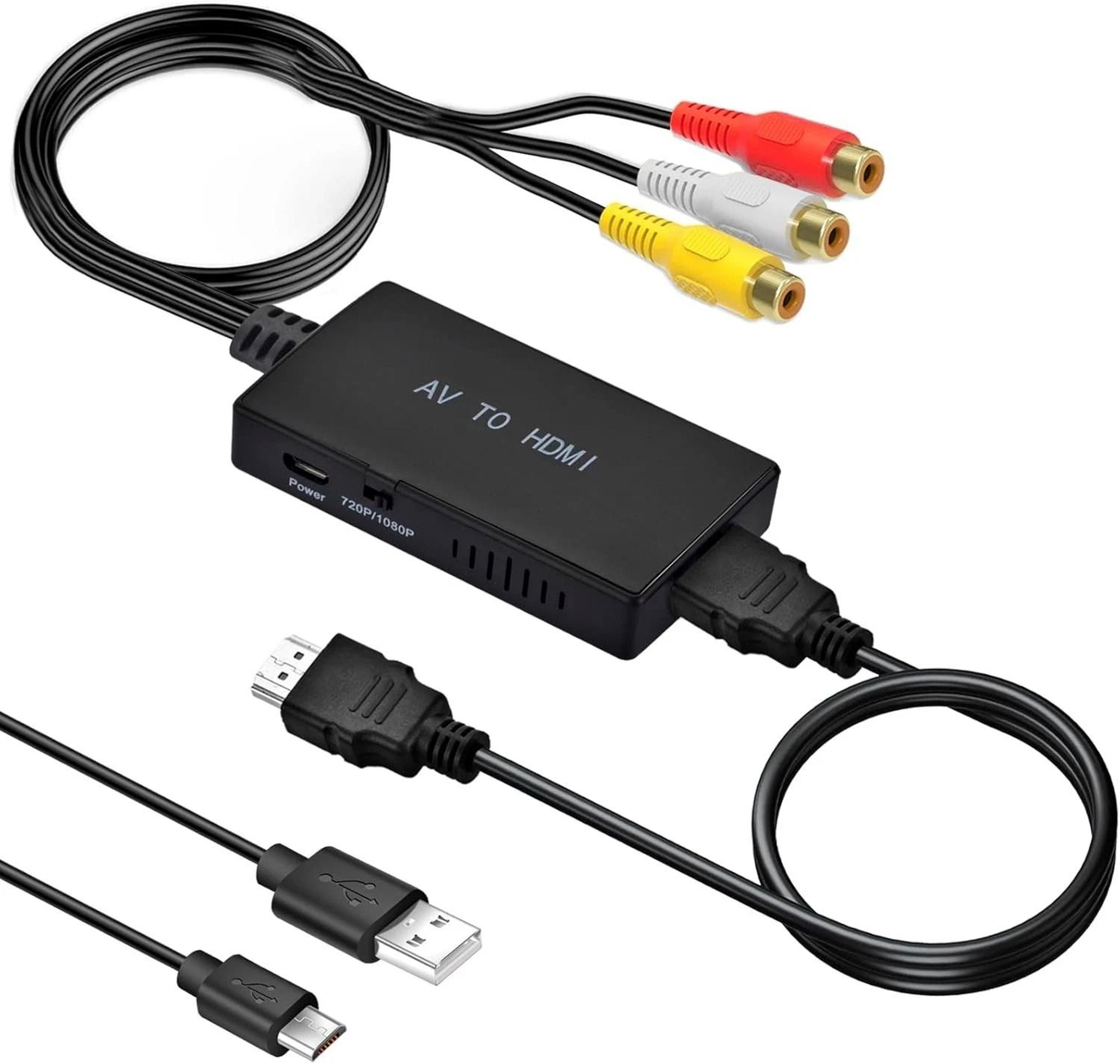 rca to hdmi converter adapter for av devices tvs and monitors