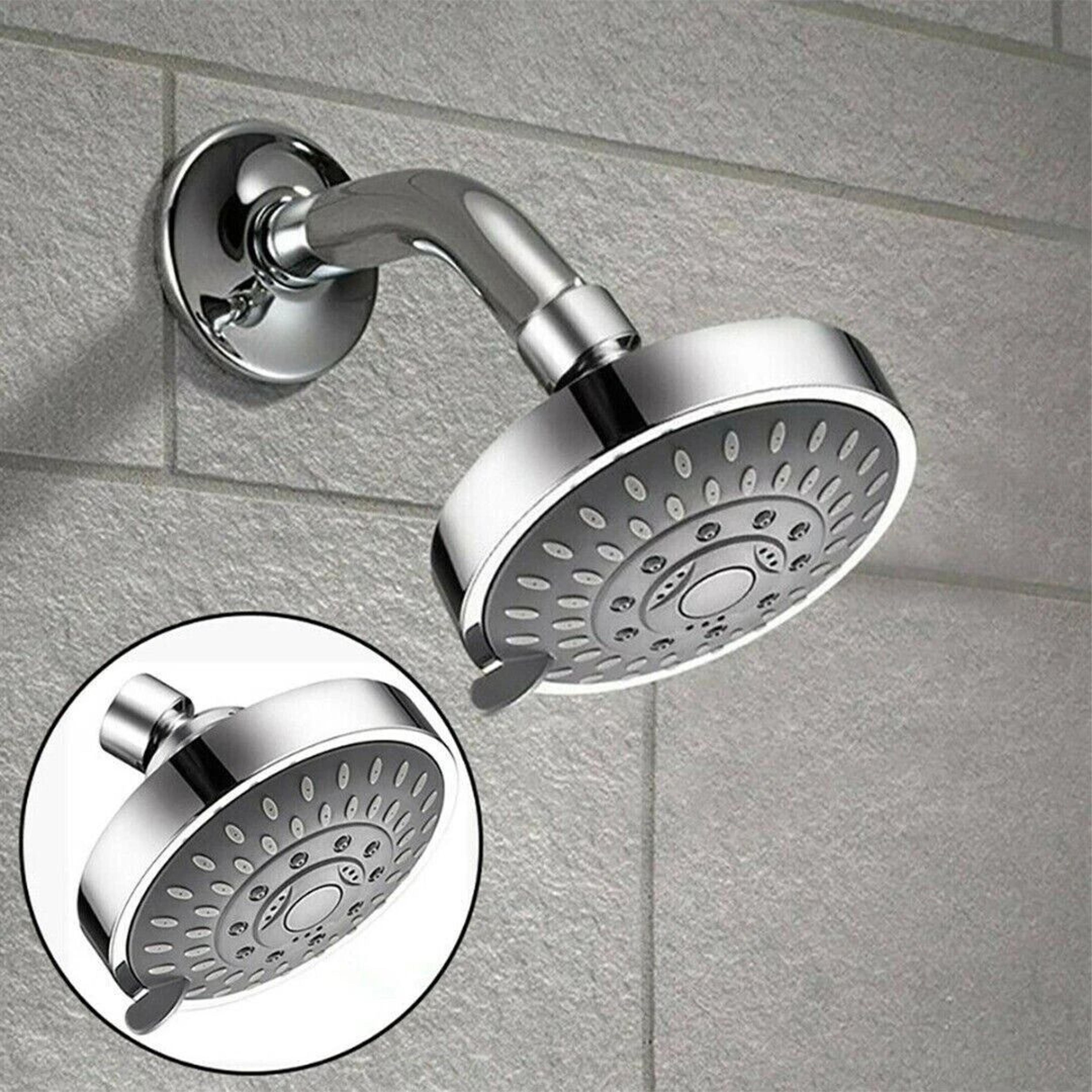 high pressure adjustable handheld shower head top spray bath showerhead with multinsetting