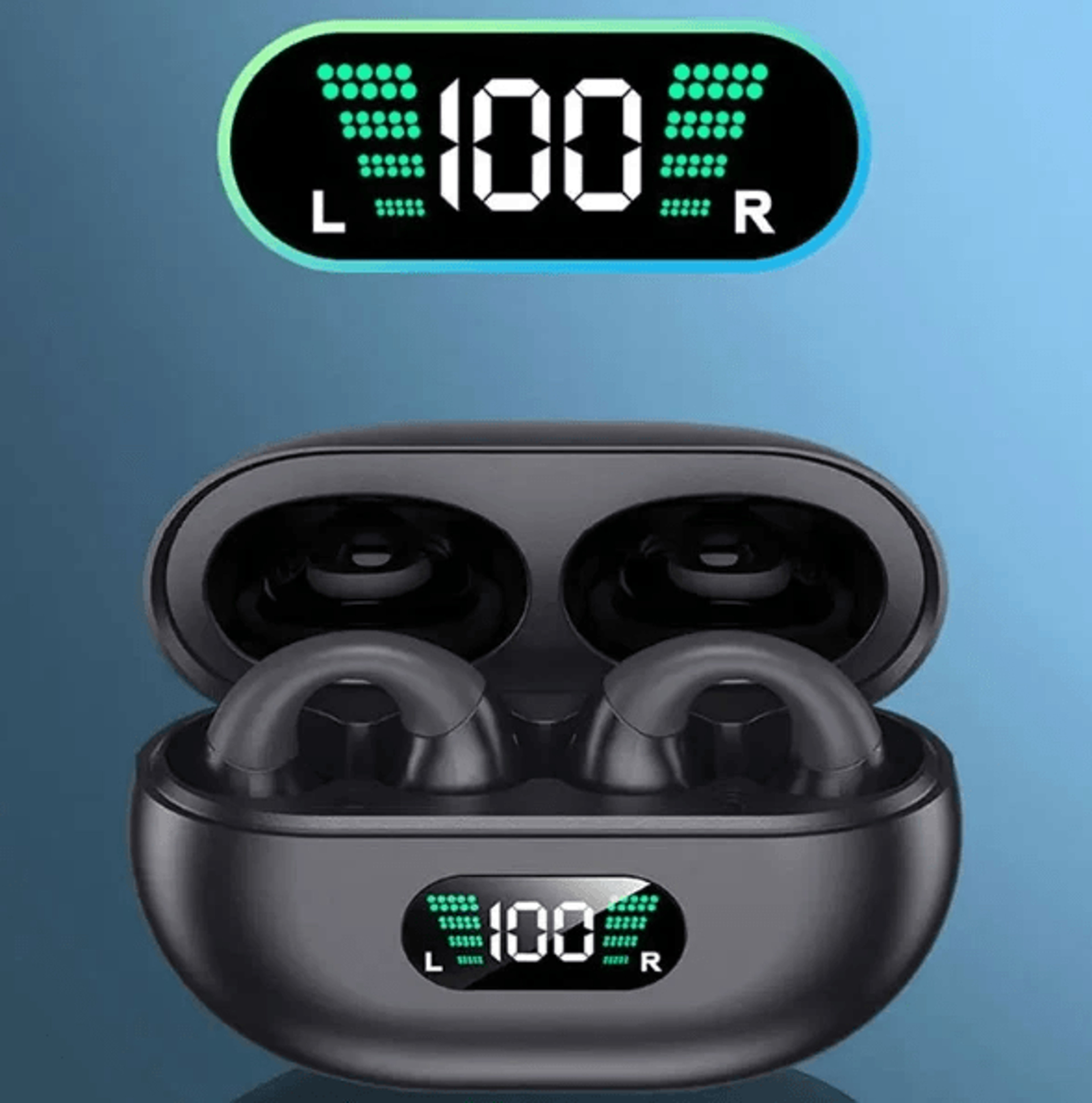 bluetooth wireless earbuds with bone conduction technology sports ready headphones for active lifestyles