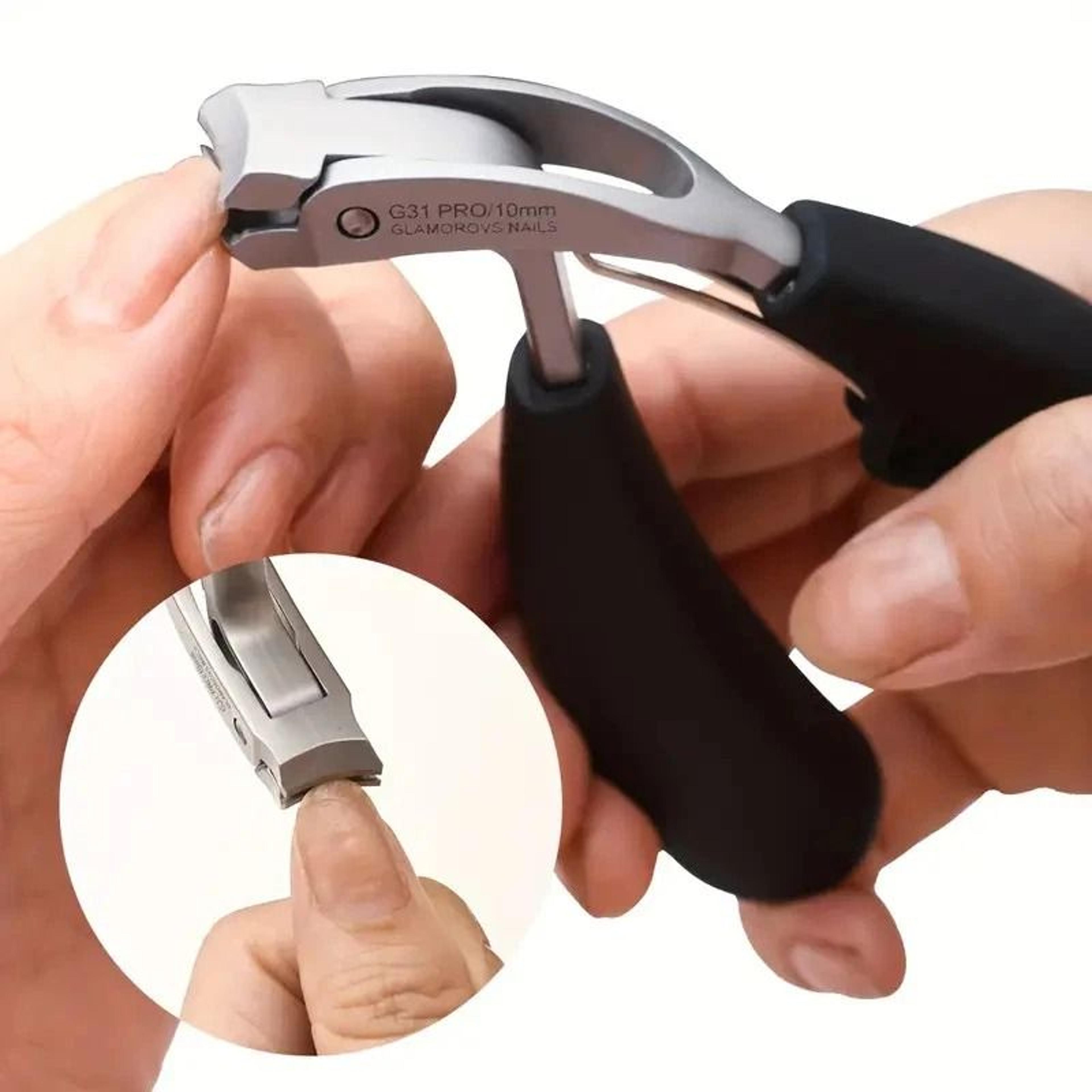 stainless steel professional heavy duty toe nail clippers for thick nails