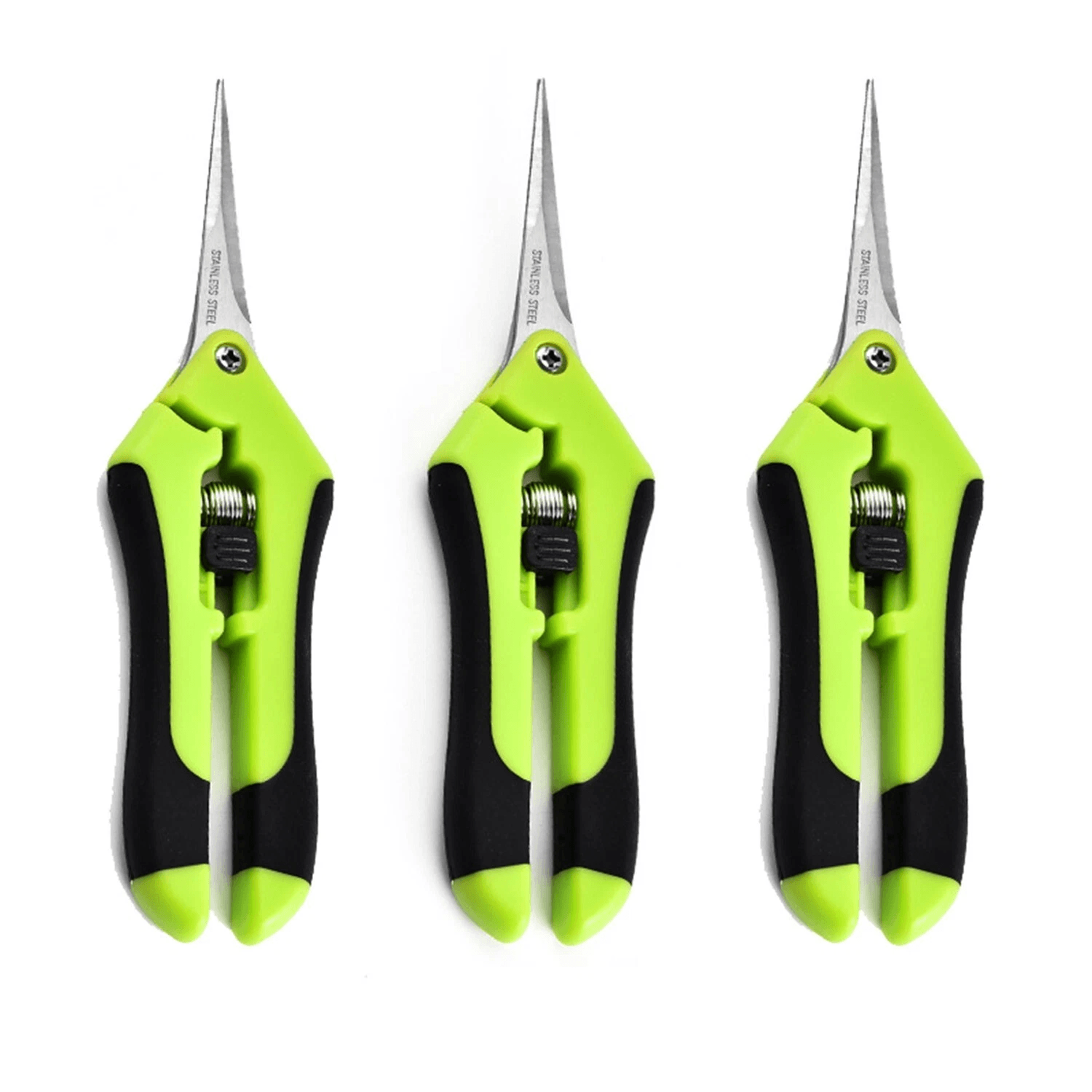 curved blade pruning scissors garden snips for harvesting and plant trimming