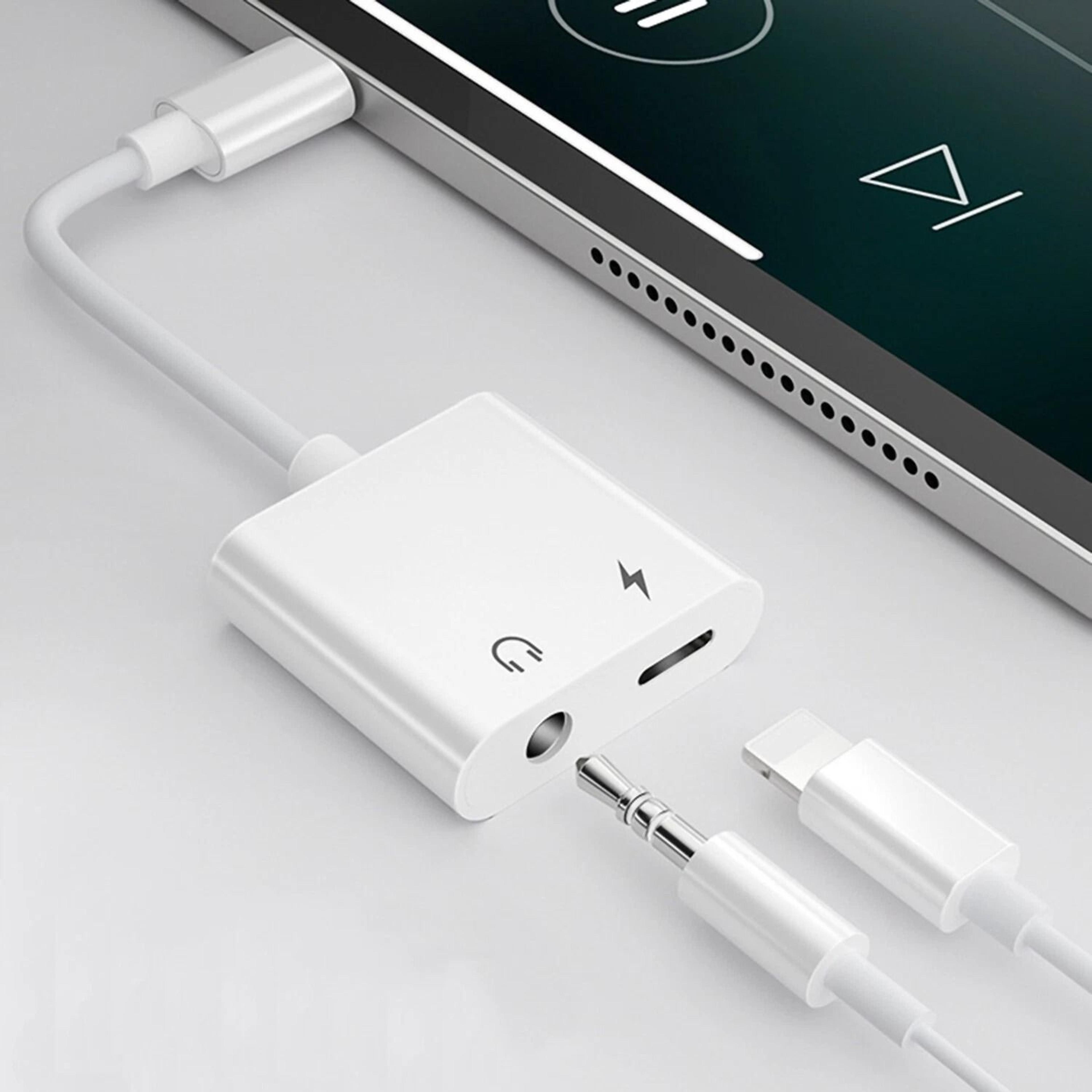 iphone headphone charger adapter lightning to splitters