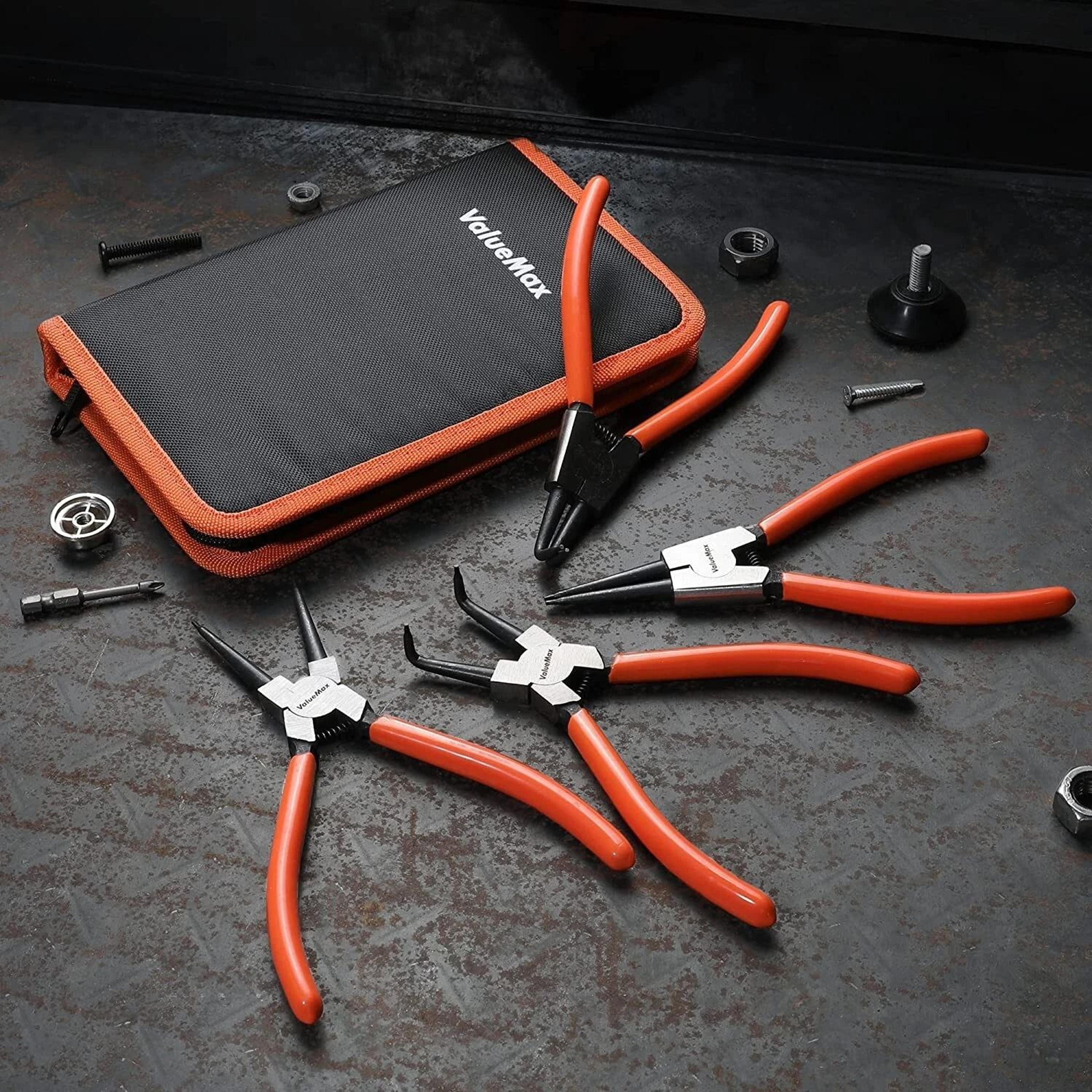 snap ring pliers set heavy duty internal external snap ring pliers
