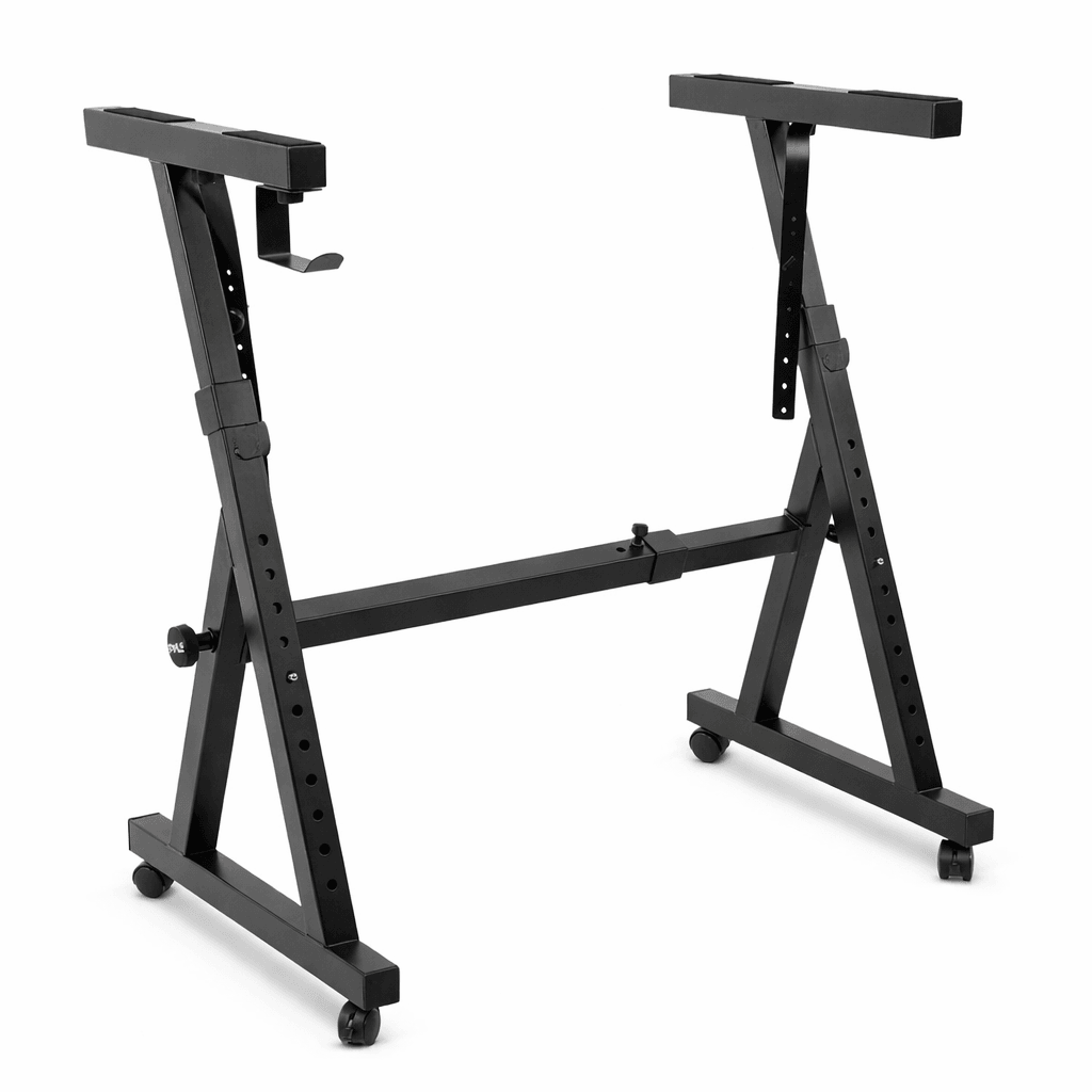 style keyboard stand with wheels for digital pianos adjustable heavy duty steel