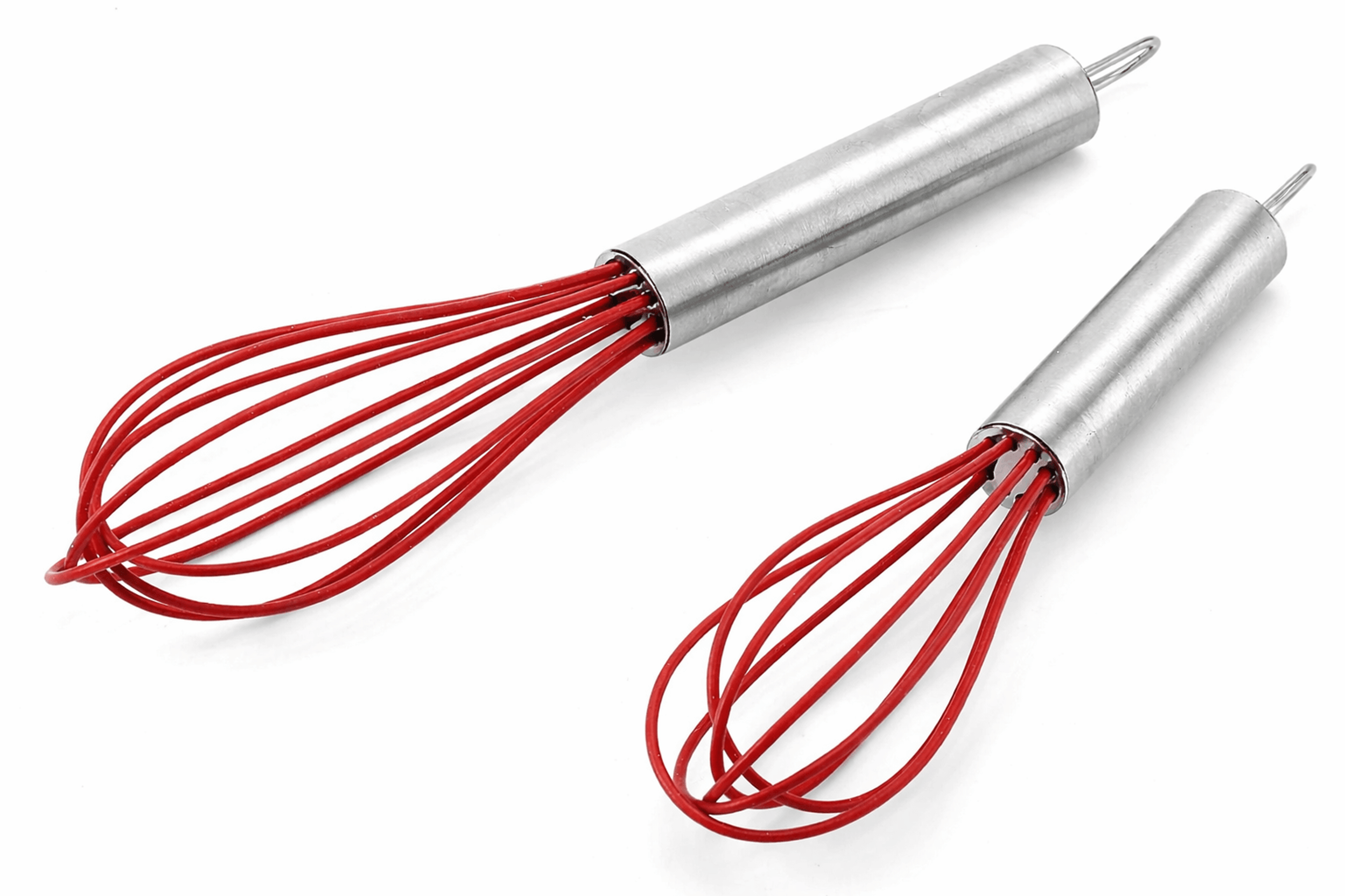 silicone mini whisk nonstick egg beater for sauces batter and baking