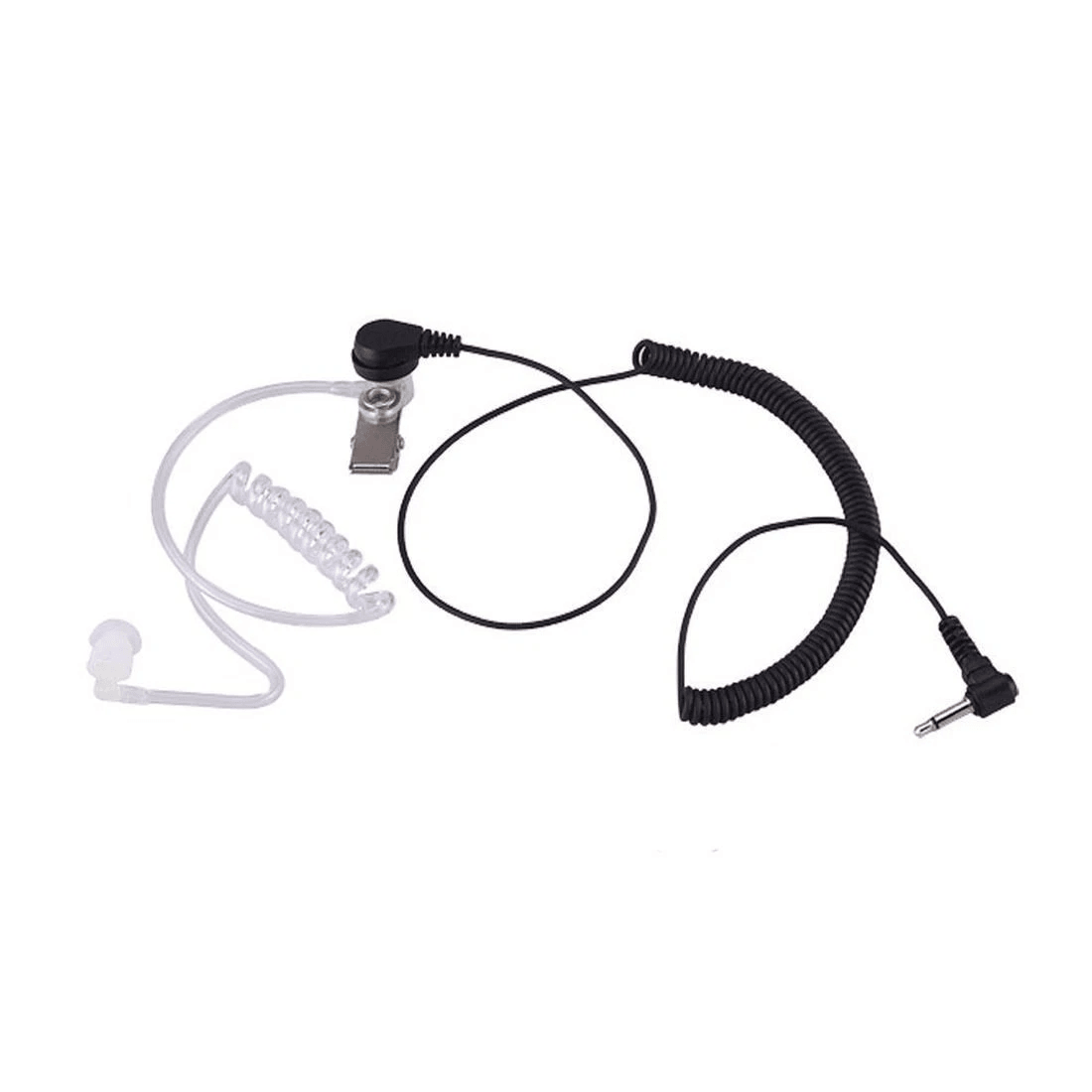 motorola radio earpiece acoustic tube covert pin listen only headset