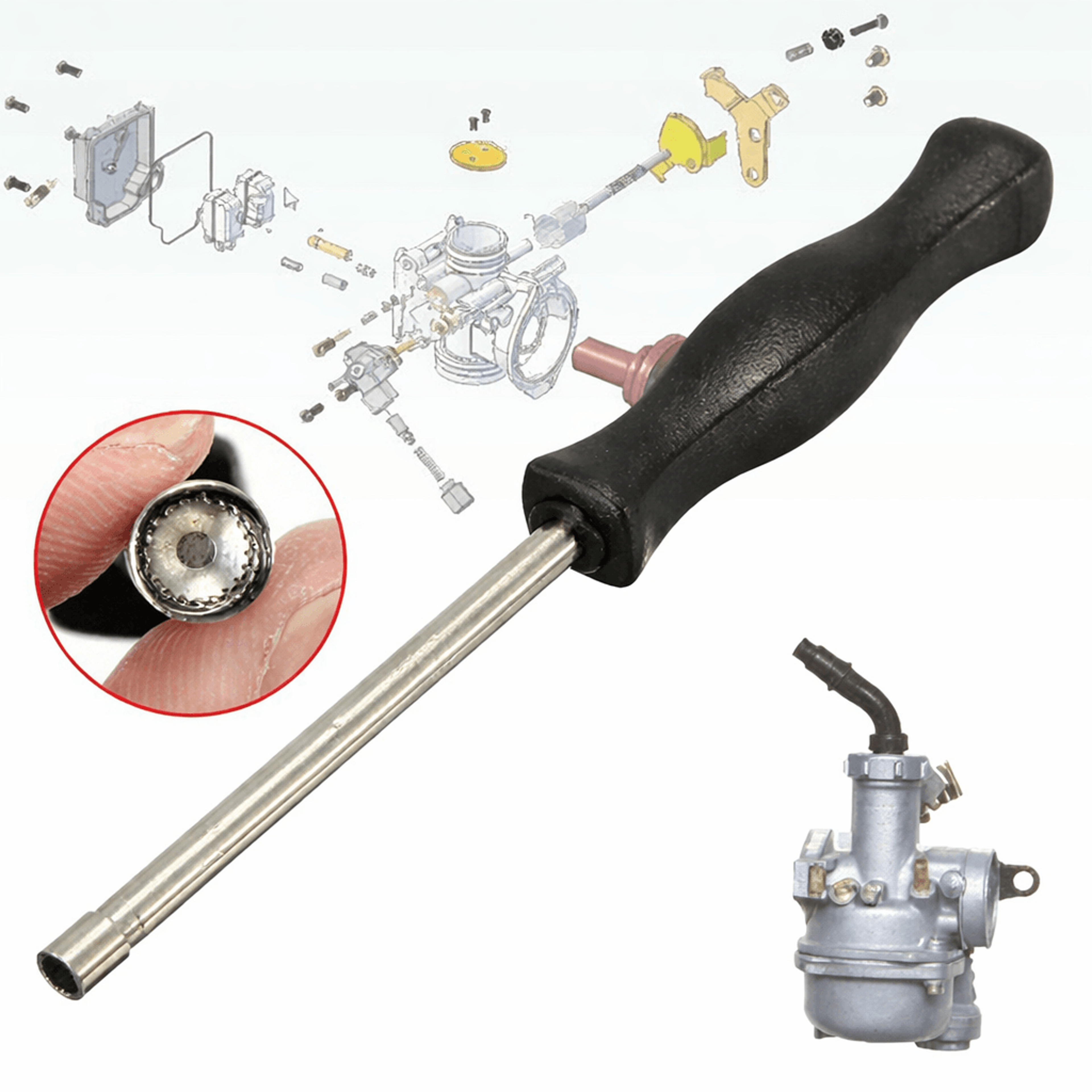 carb tool splined screwdriver for chainsaw carb adjustments