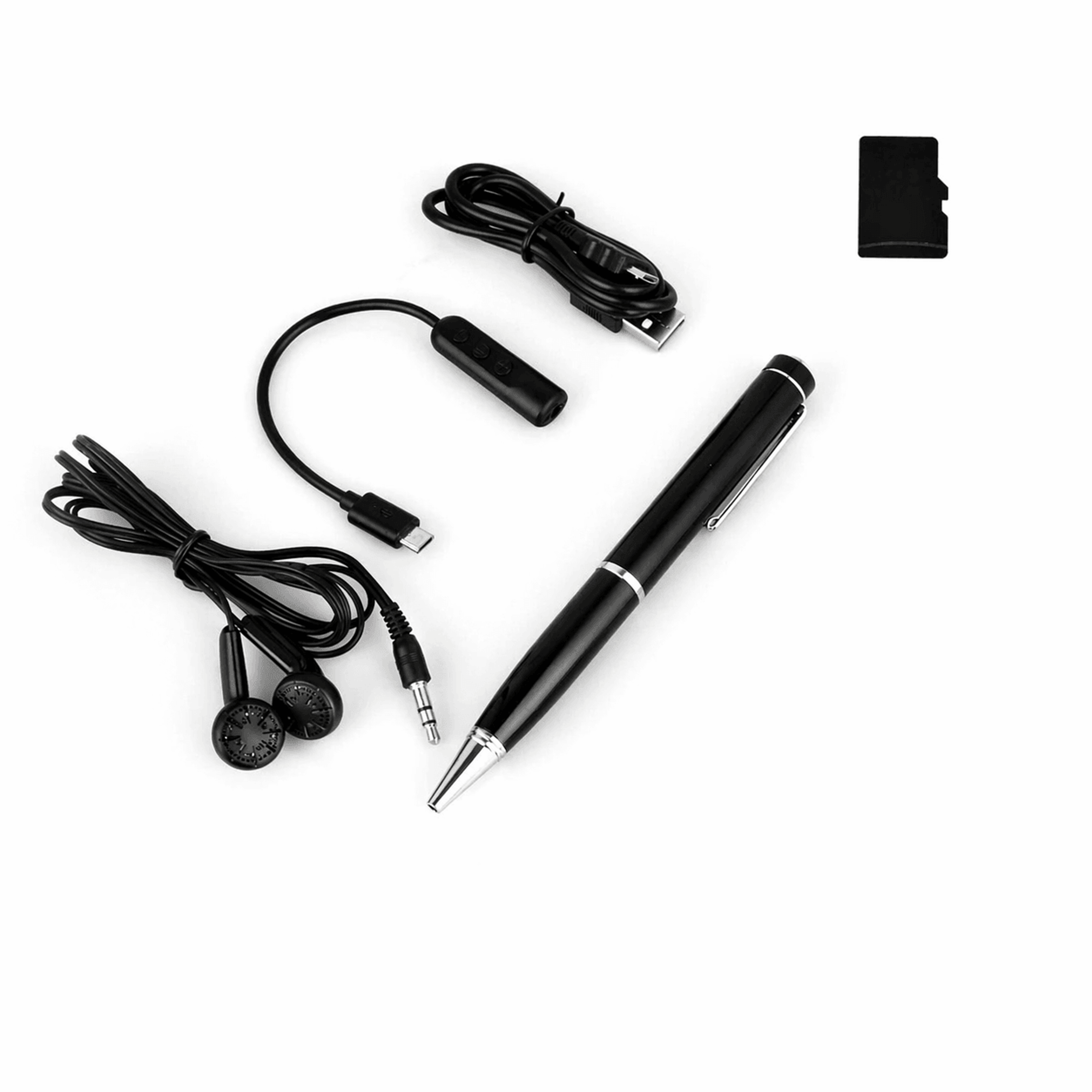 voice recorder pen with voice activation for meetings, lectures and notes