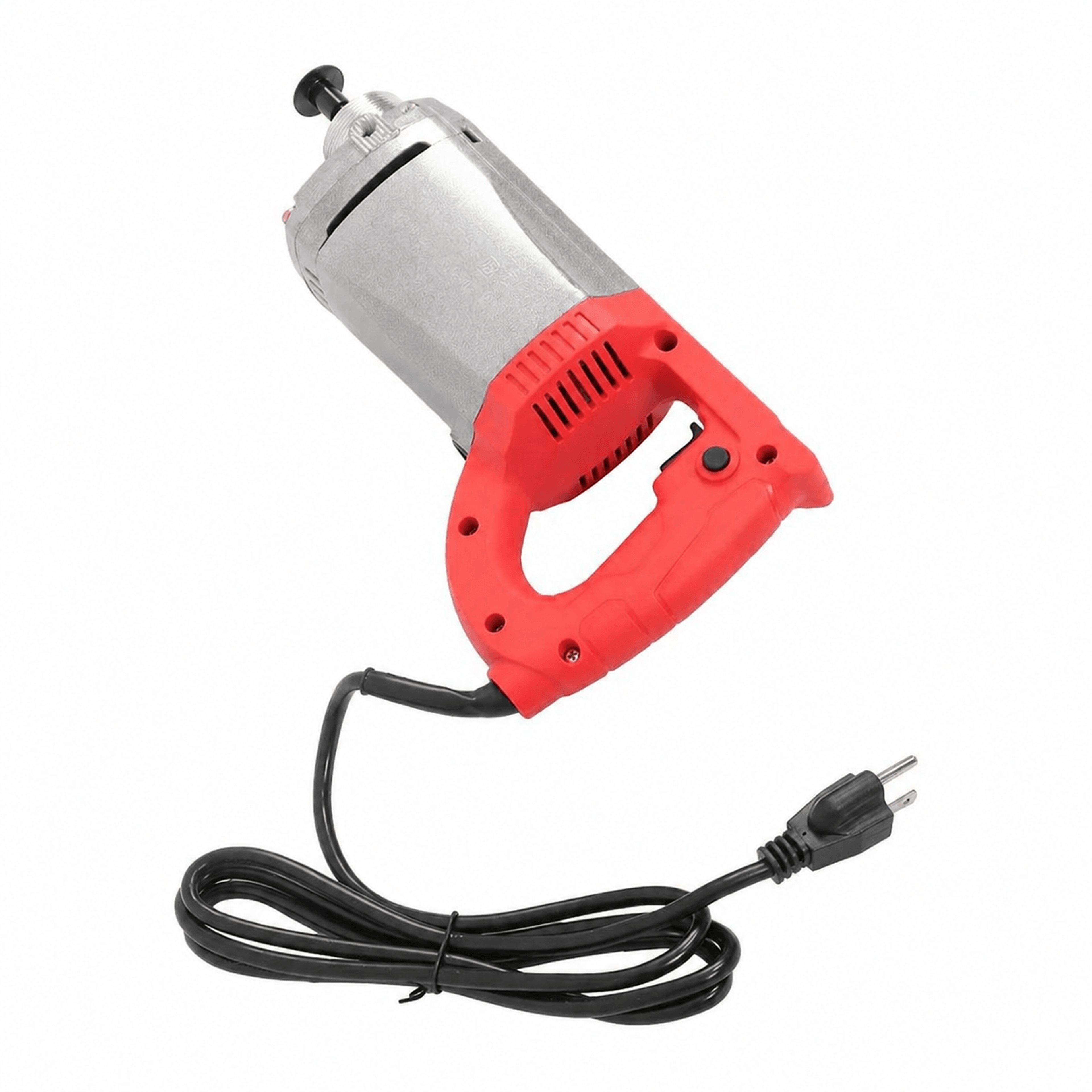 electric concrete vibrator with shaft & hose for smooth, bubble free finishing