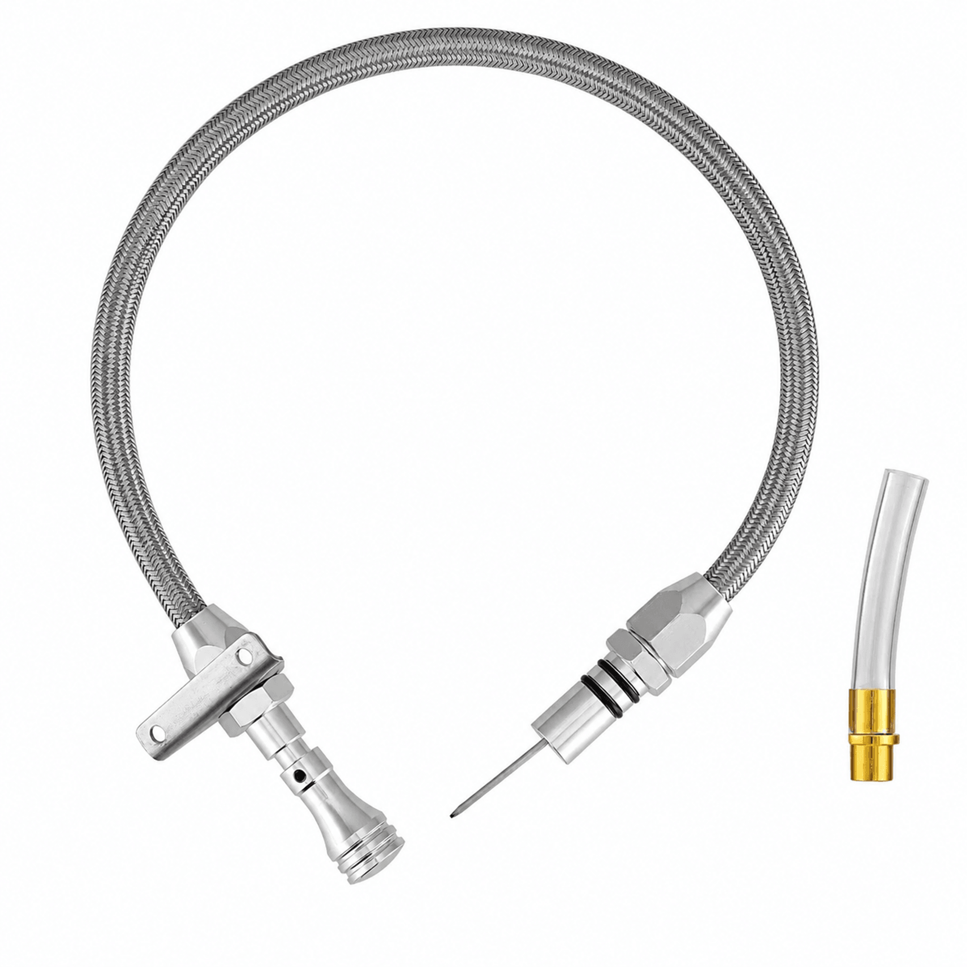 flexible stainless steel transmission dipstick for chevy gm