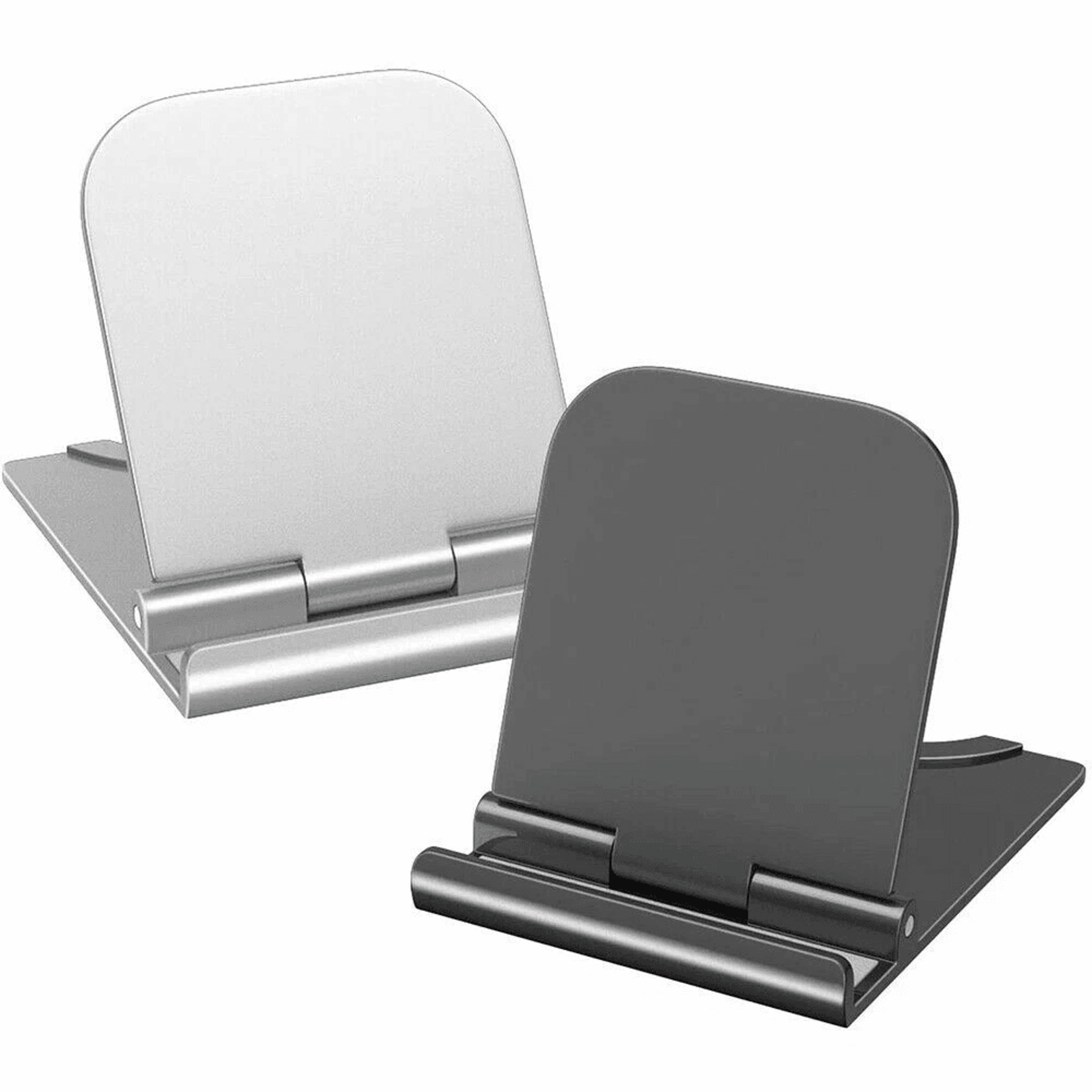 pack adjustable foldable cell phone stand for desk