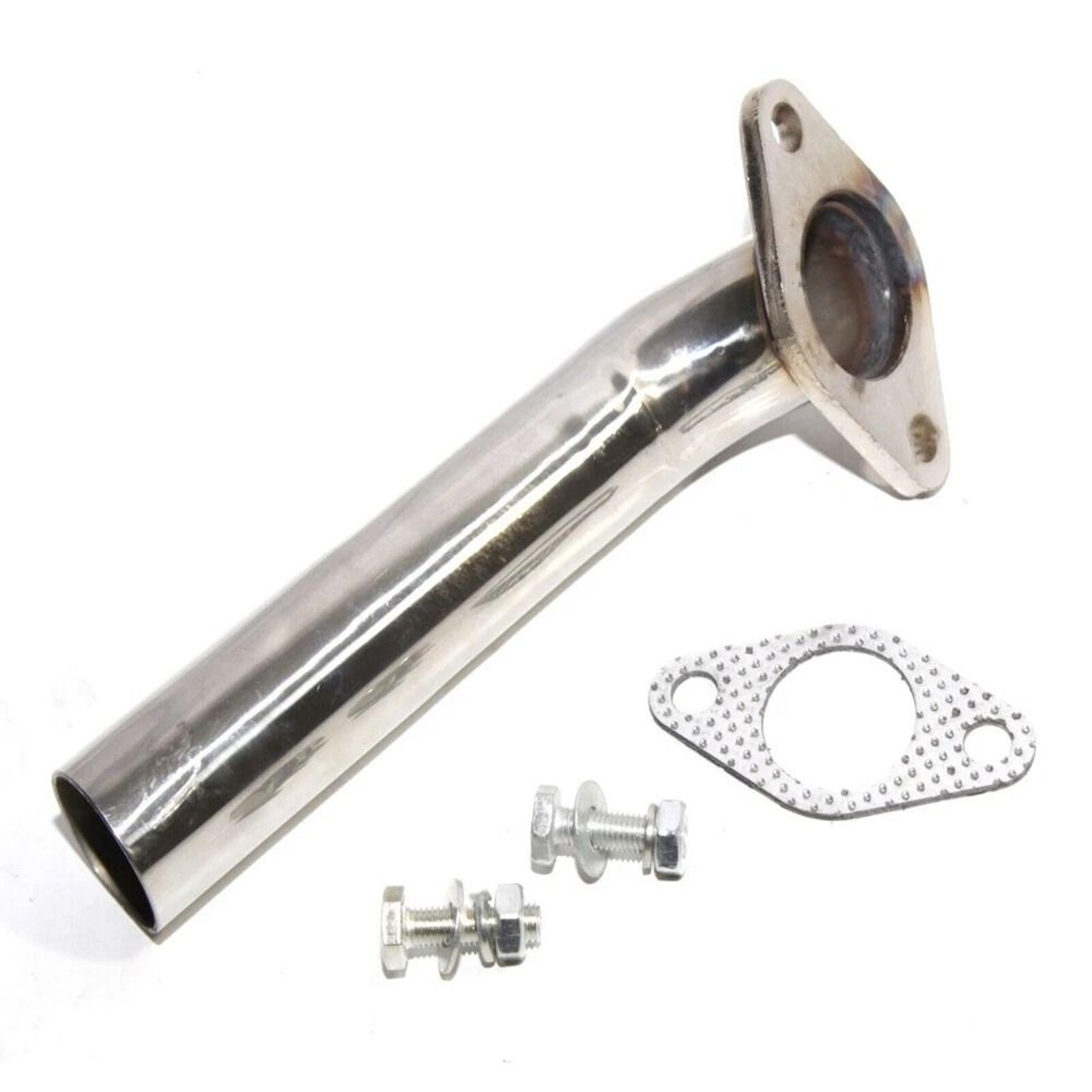 stainless steel wastegate dump tube for turbo actuator bolt pipe flange
