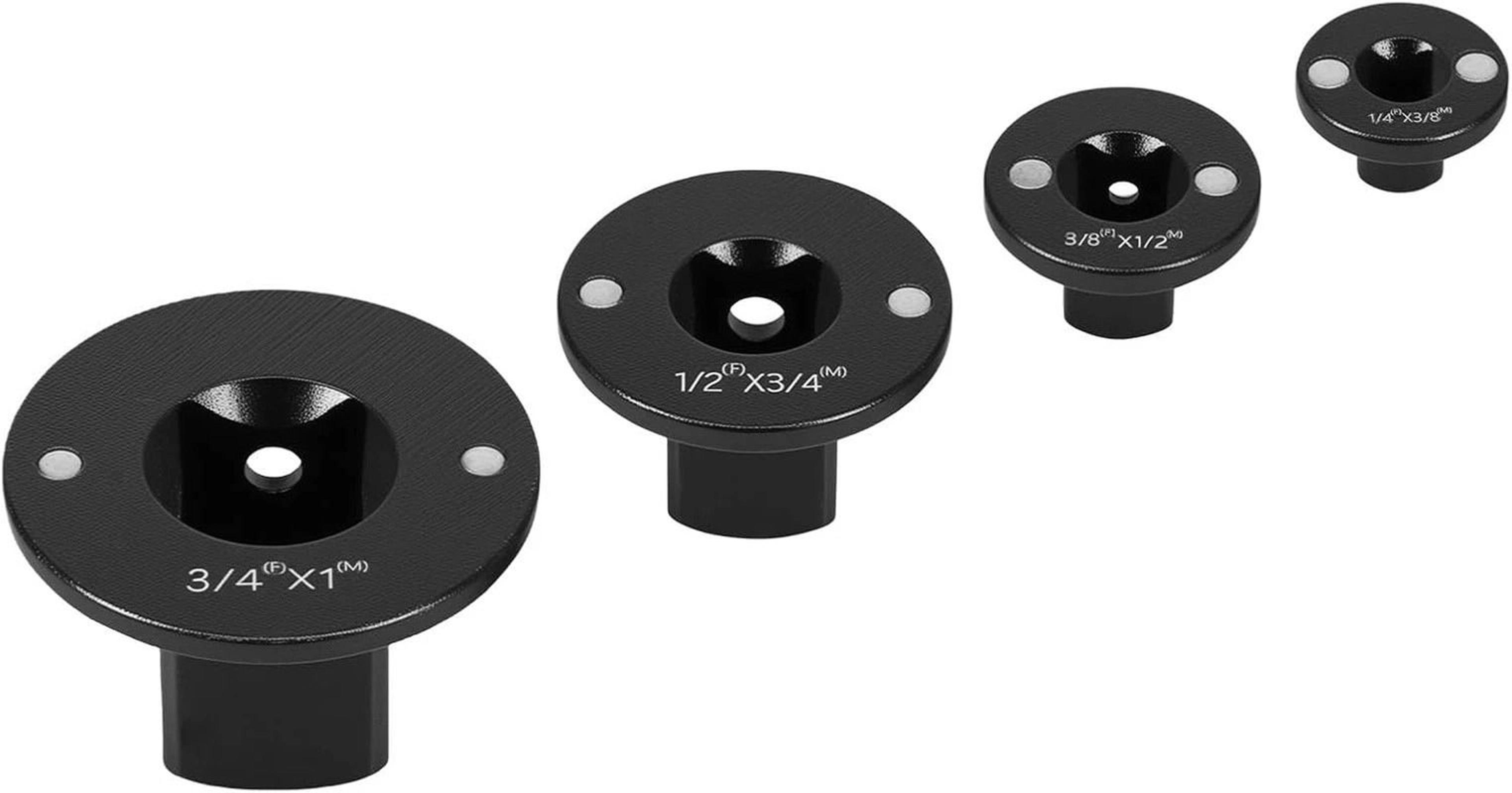 magnetic impact socket adapter set low profile drive ratchet adapter for efficient power tool use