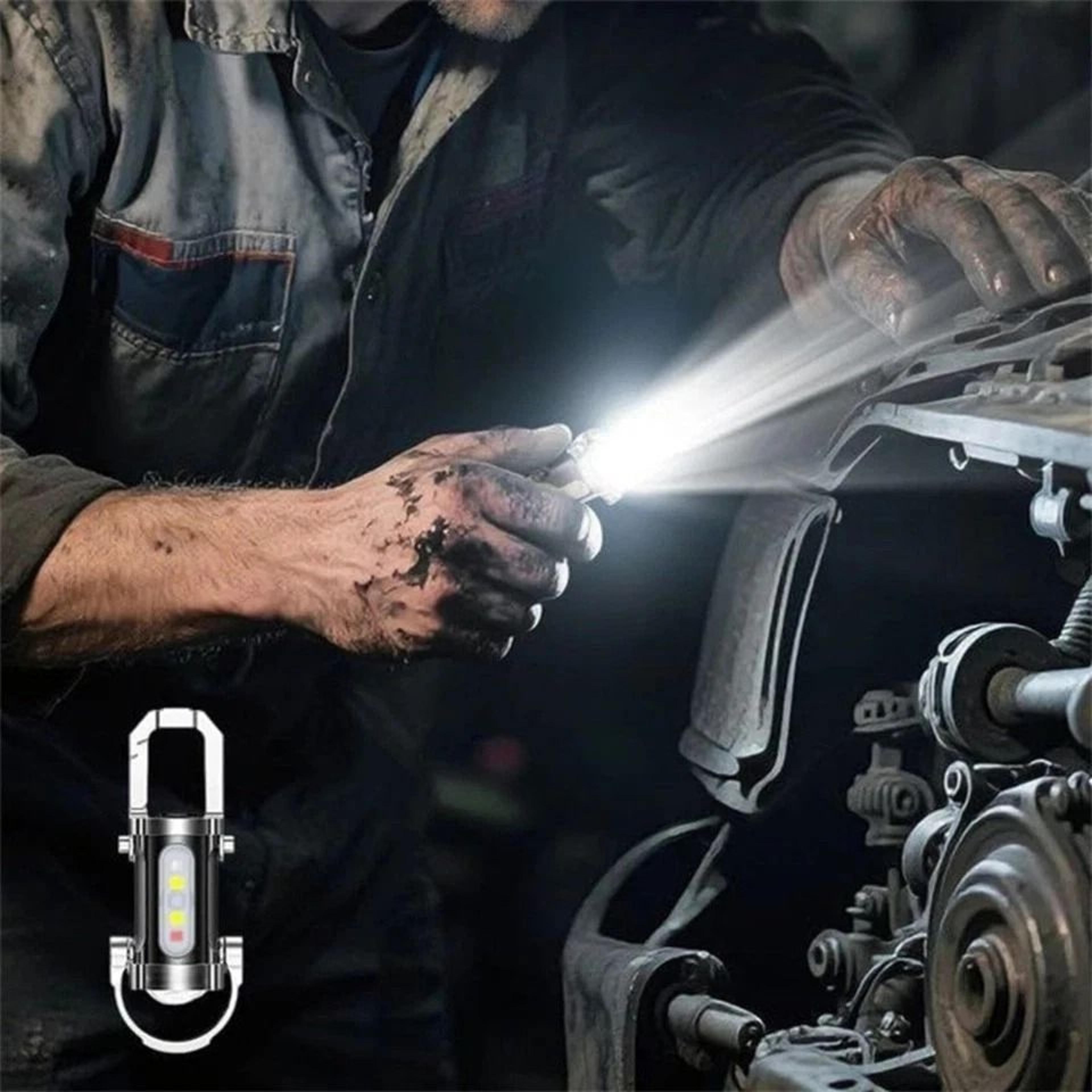 rechargeable keychain flashlight mini led pocket torch for camping and everyday carry