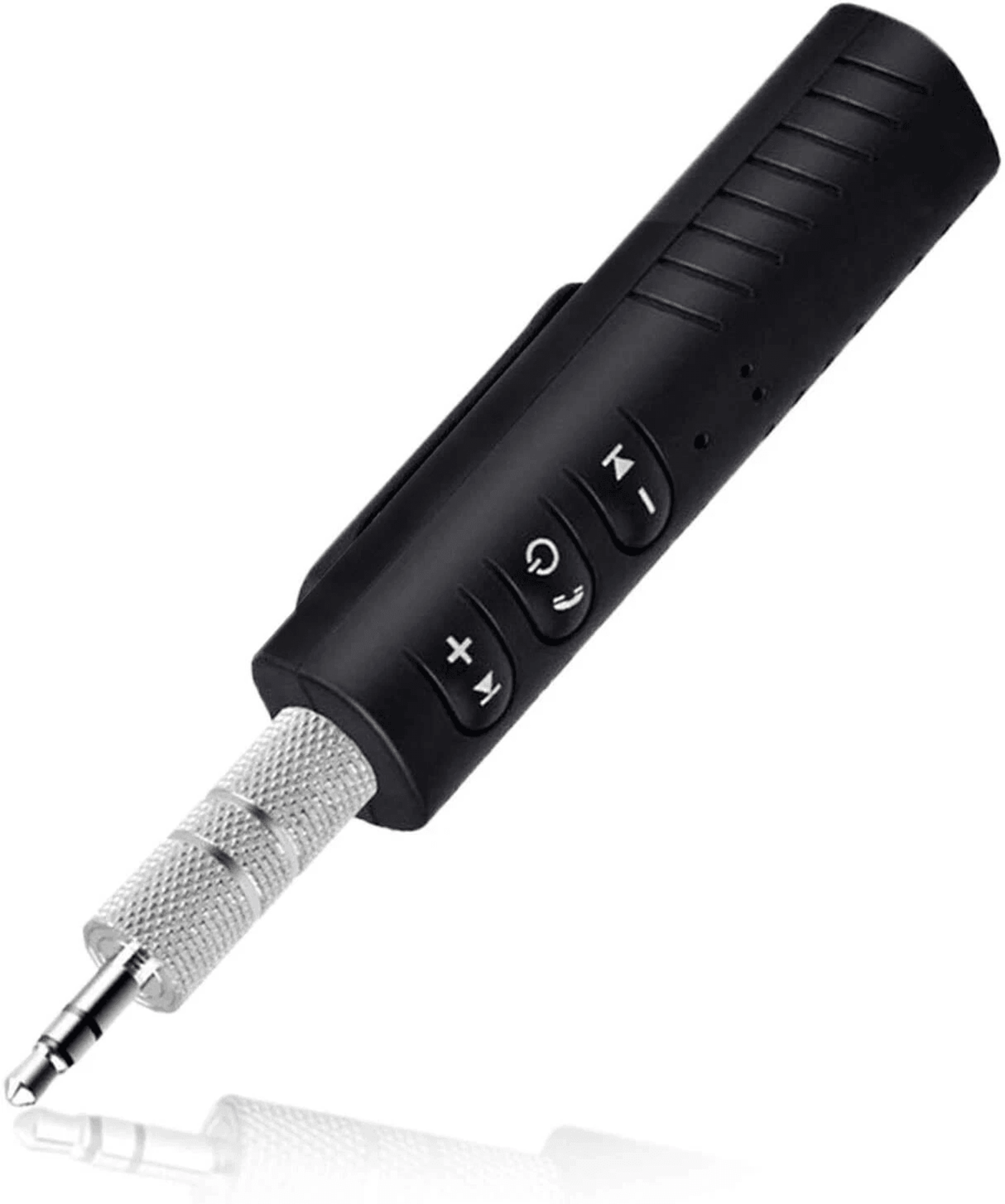 premium wireless bluetooth car adapter audio receiver with hands free music & calls