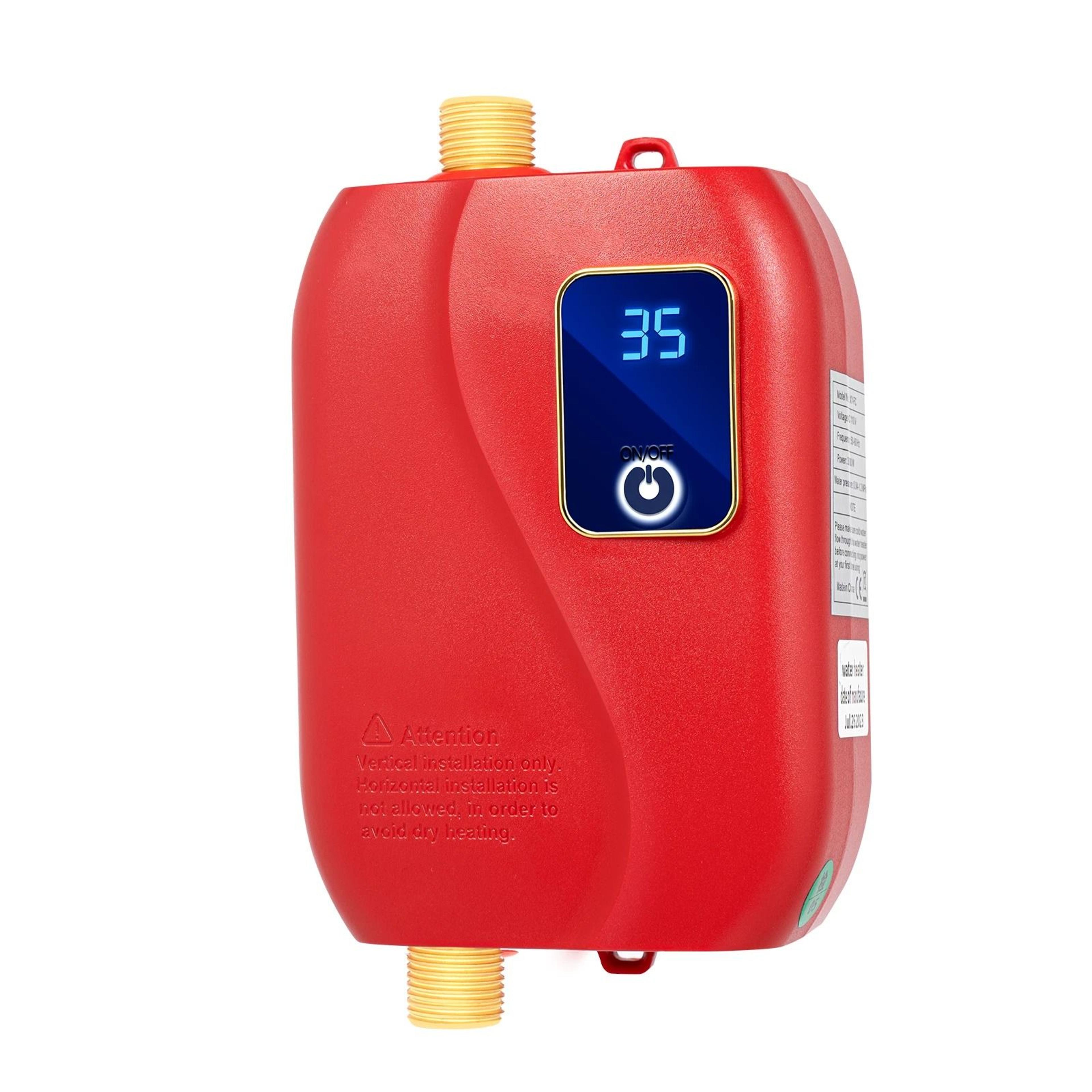 premium compact mini electric tankless water heater instant hot water solution for kitchen & under sink