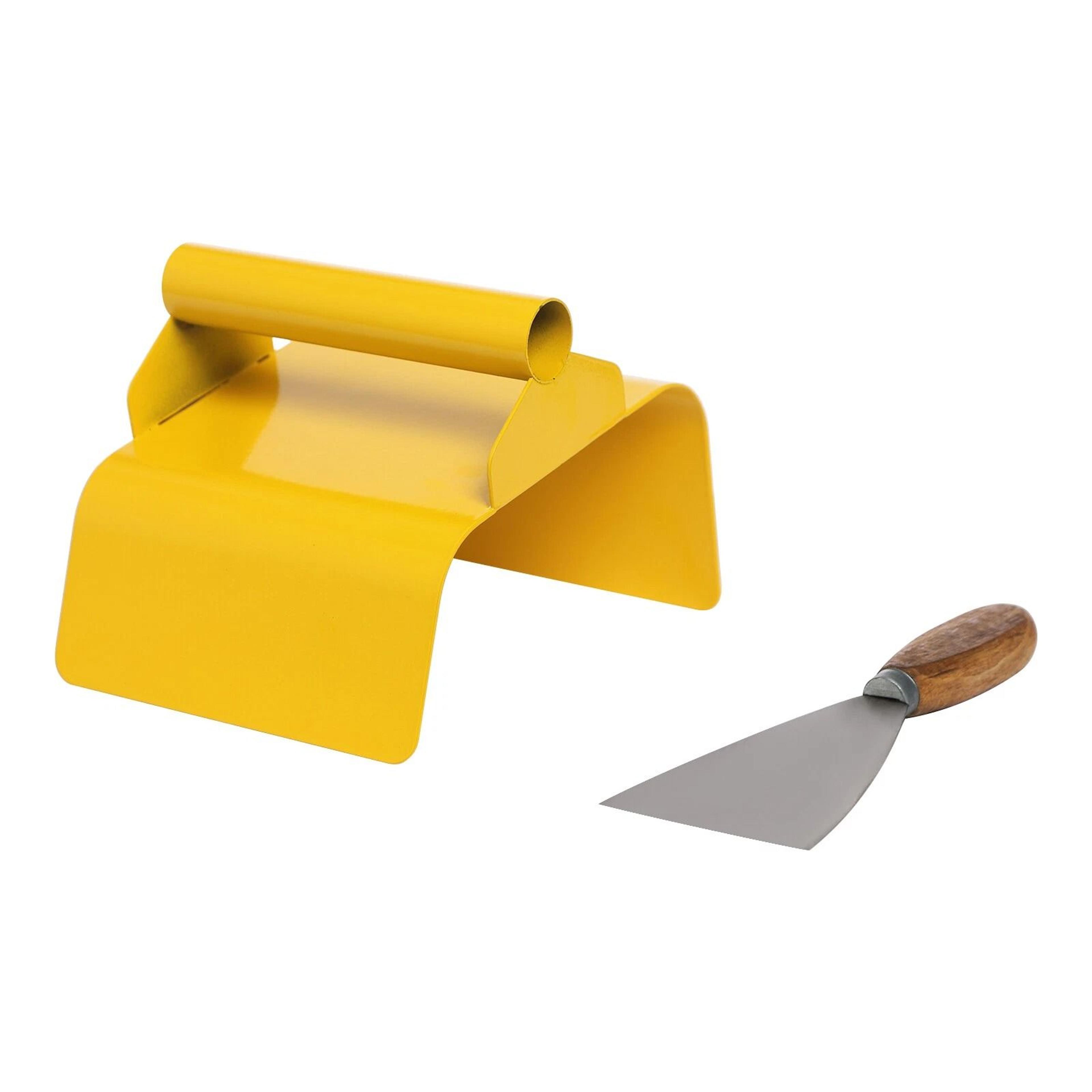 professional concrete curb trowel & putty knife heavy duty landscape curb tool