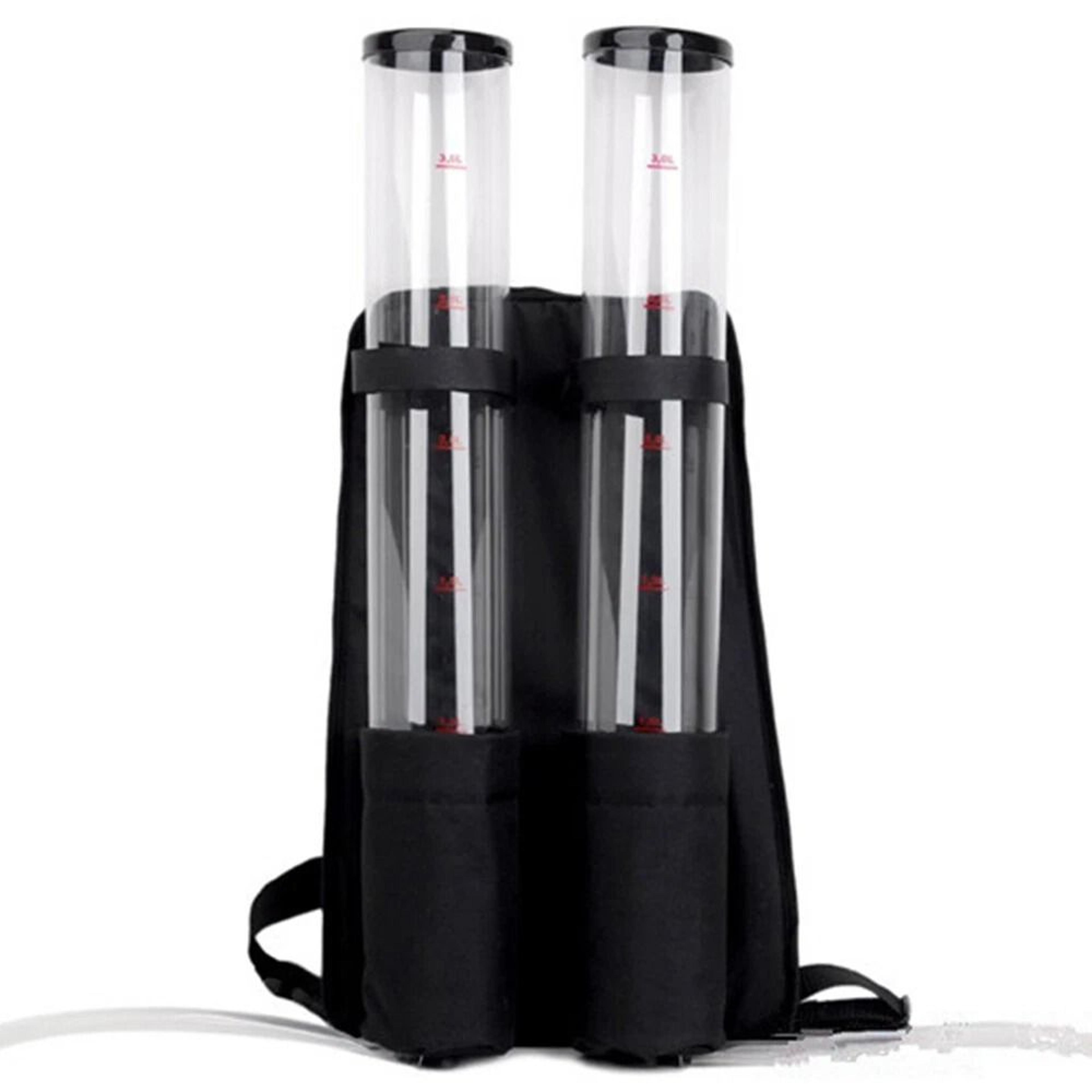 double tank portable beer backpack dispenser shot pump gun party drink system