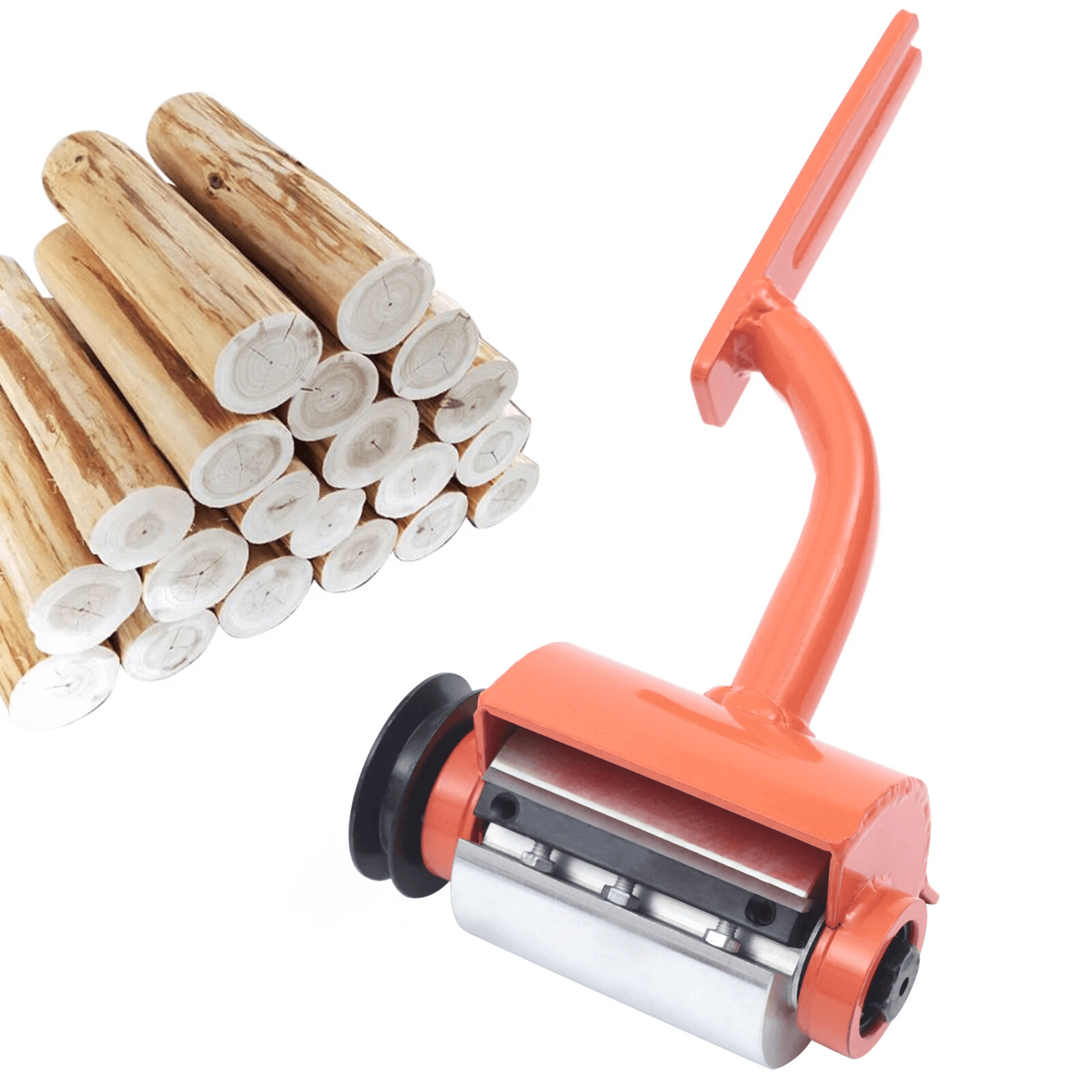 premium chainsaw attachment log debarker & peeler for stihl & husqvarna heavy duty woodworking tool