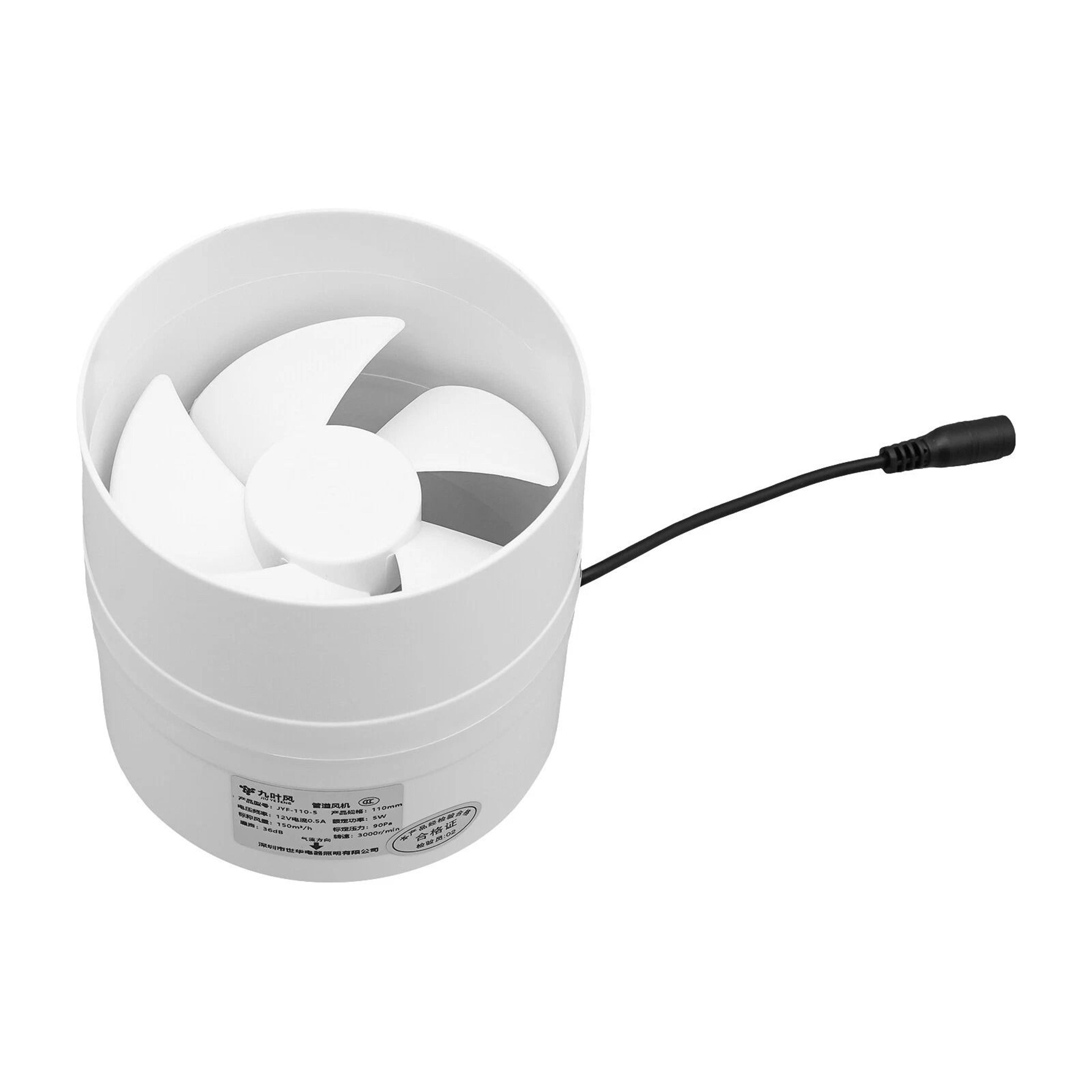 premium inline duct fan booster blower fan exhaust vent & duct cooling fan