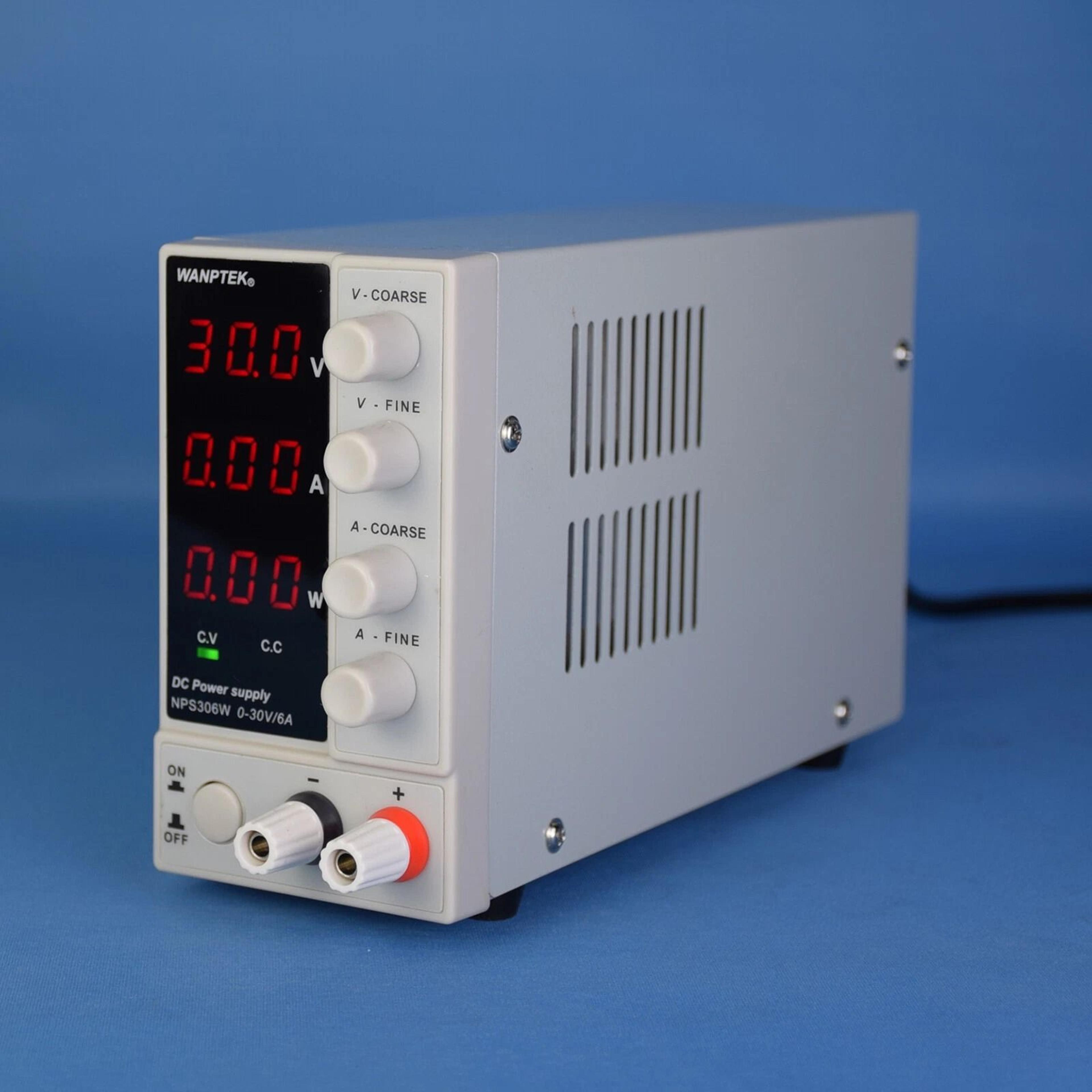 precision adjustable dc power supply variable lab bench unit