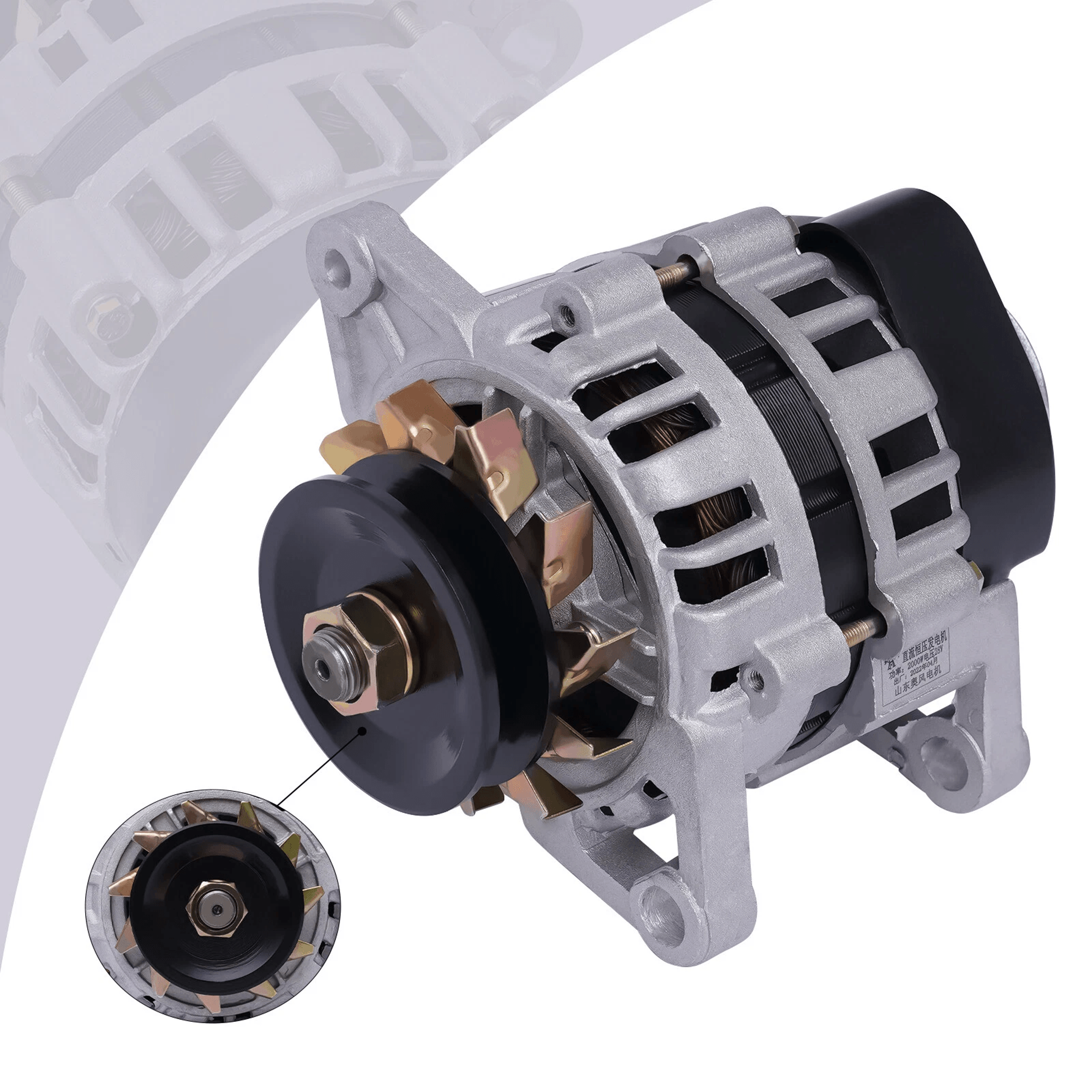 high torque dc low rpm generator robust permanent magnet alternator