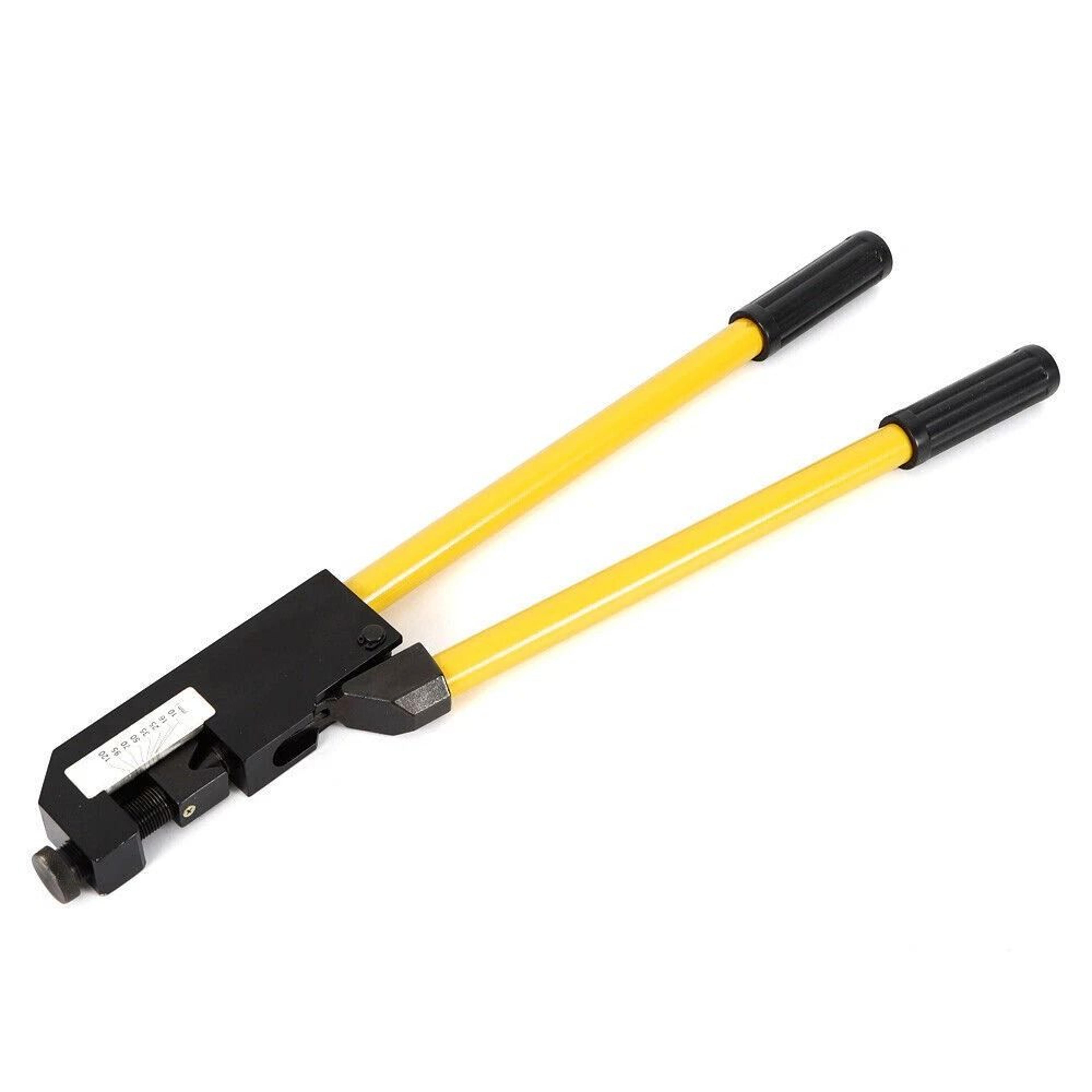 heavy duty awg ring terminal crimper for large gauge wire