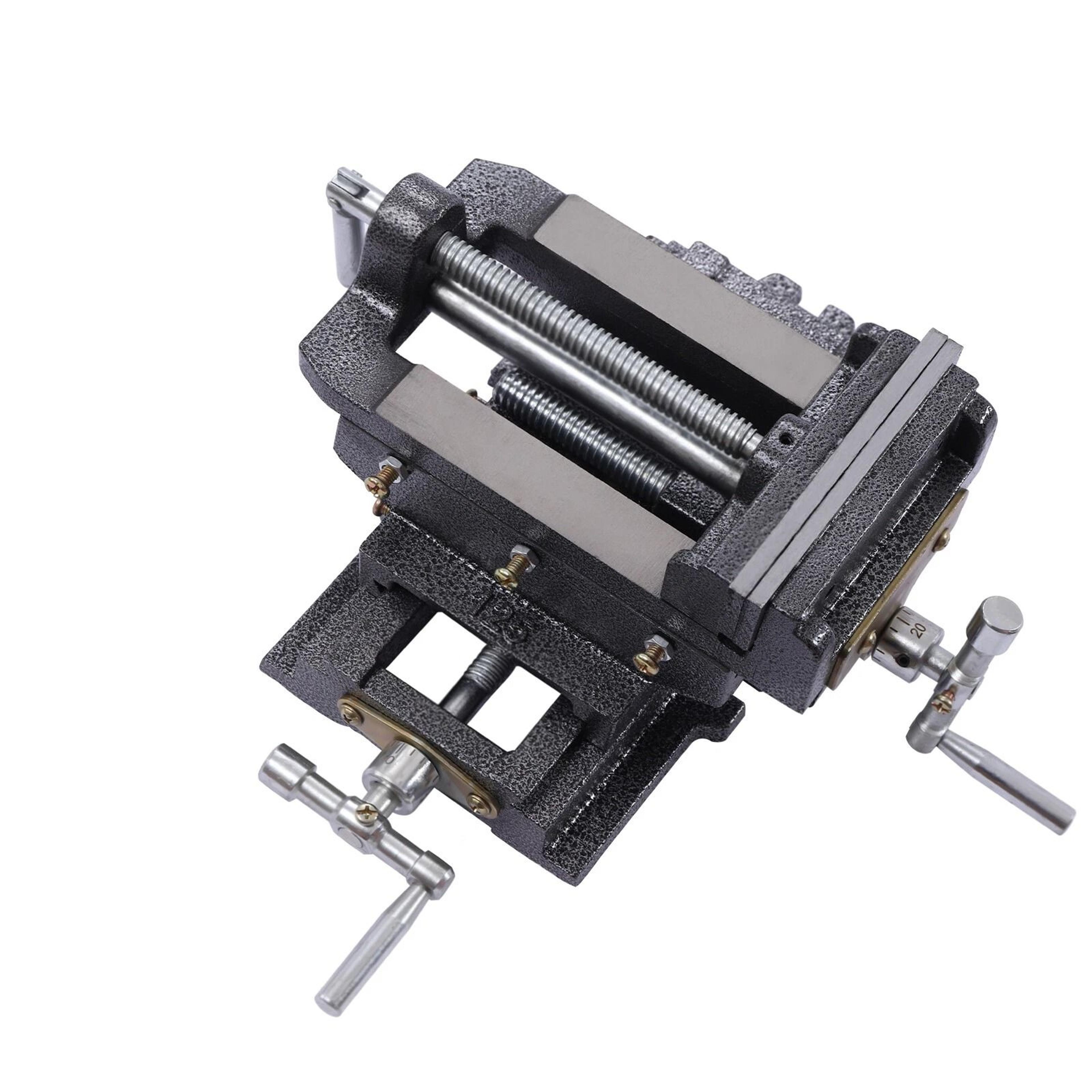 cross slide drill press vise heavy duty xy metal milling clamp