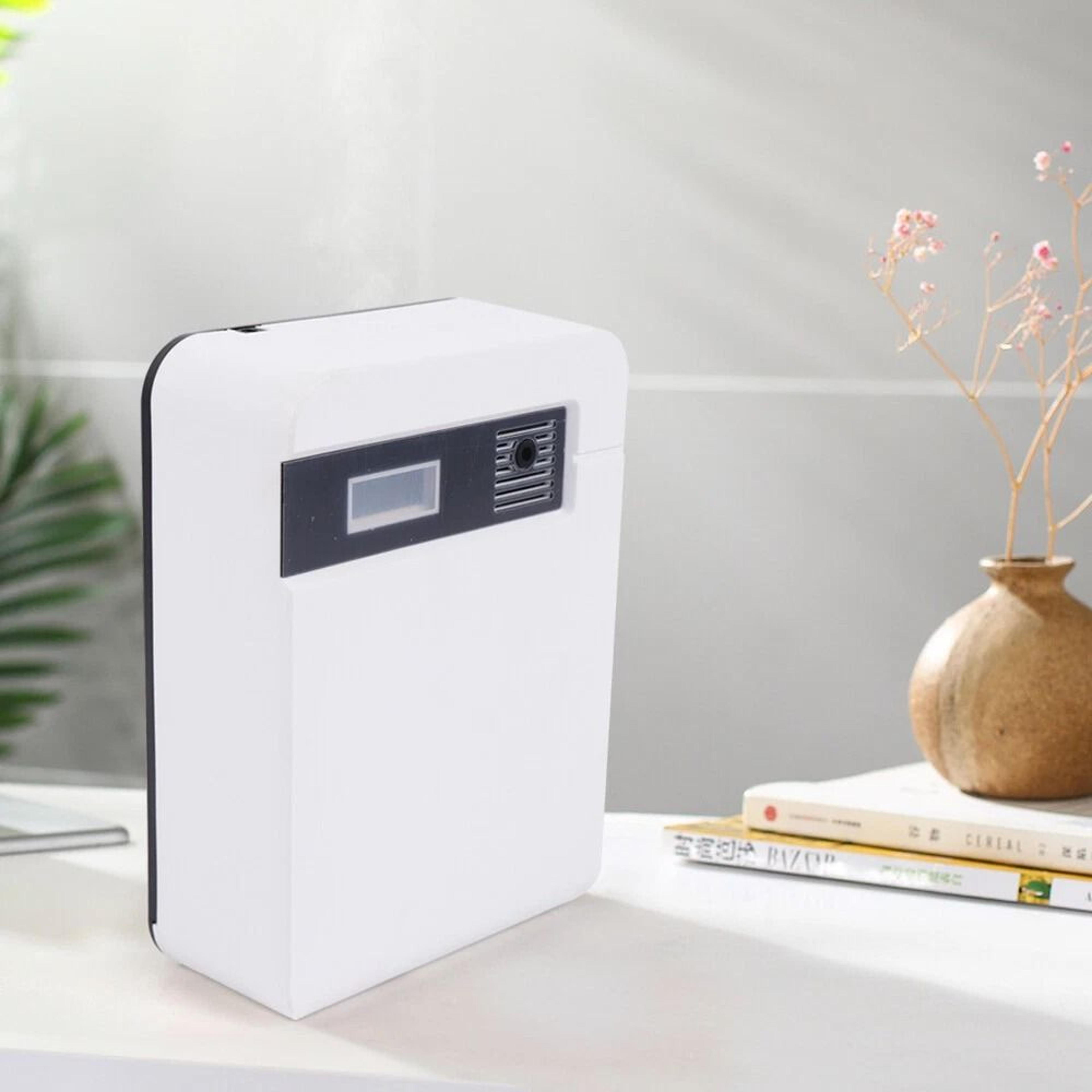 premium hotel grade fragrance scent machine essential oil diffuser with timer & lcd for home & bedroom