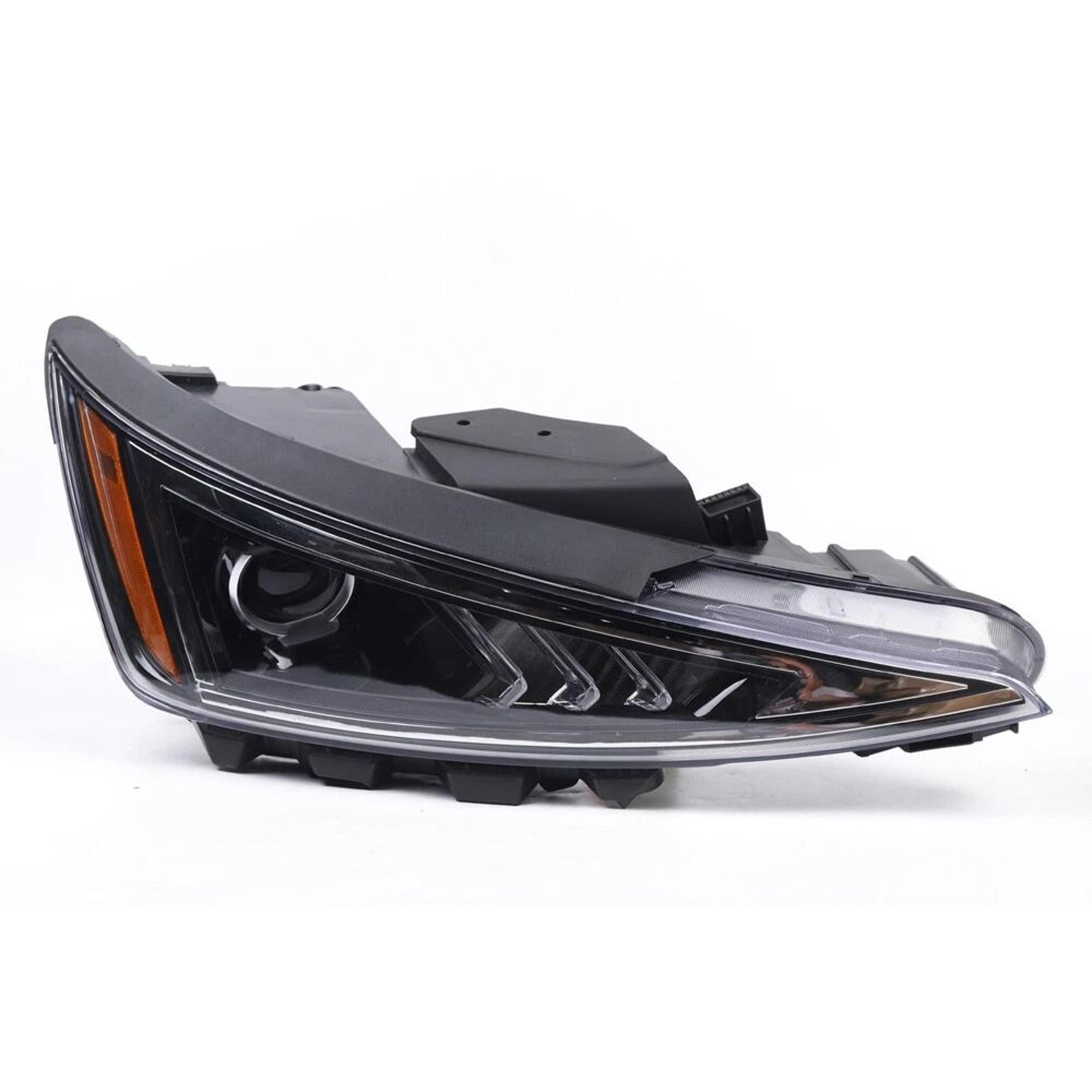 premium right passenger side headlight assembly for hyundai elantra