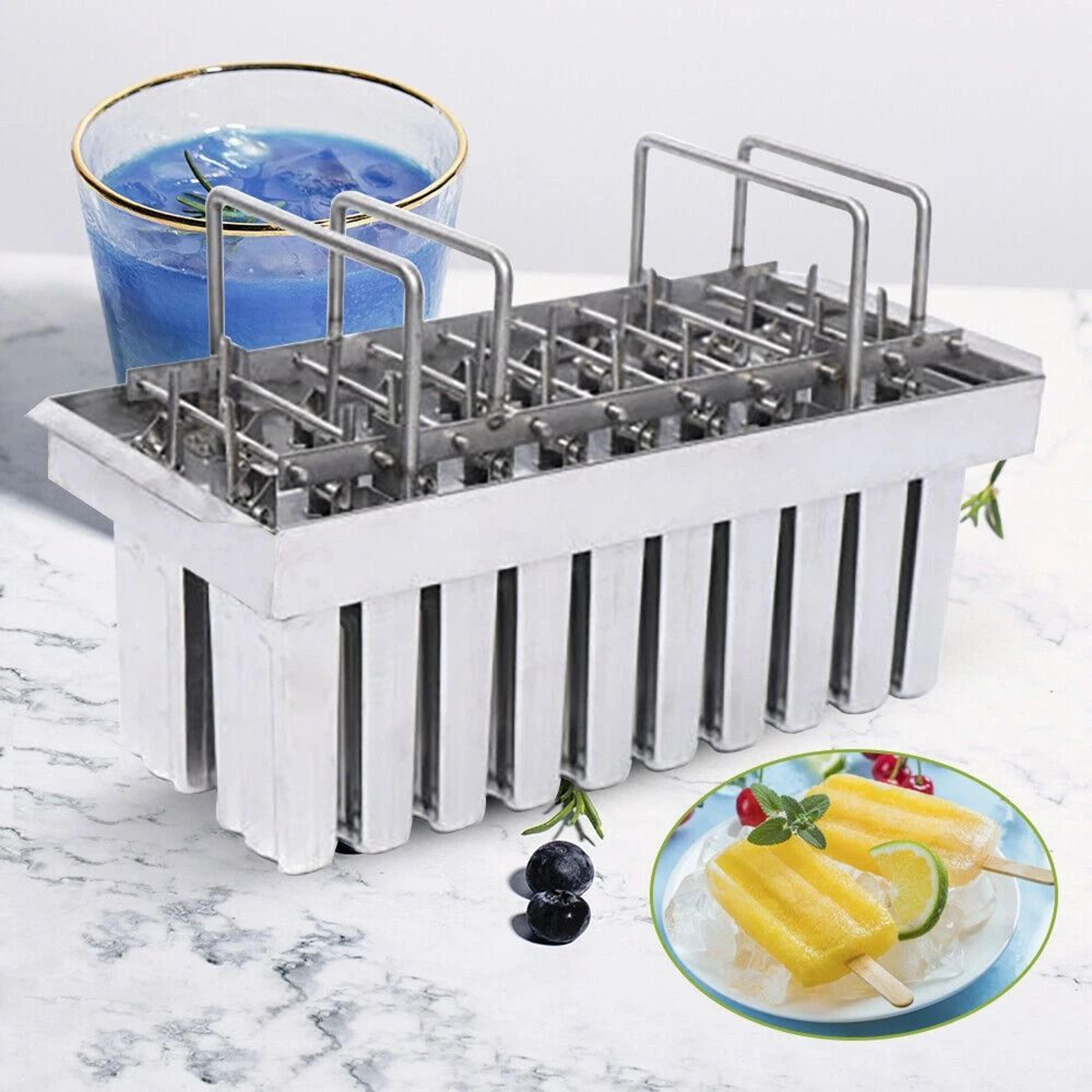stainless steel popsicle mold for diy ice cream bars and frozen treats