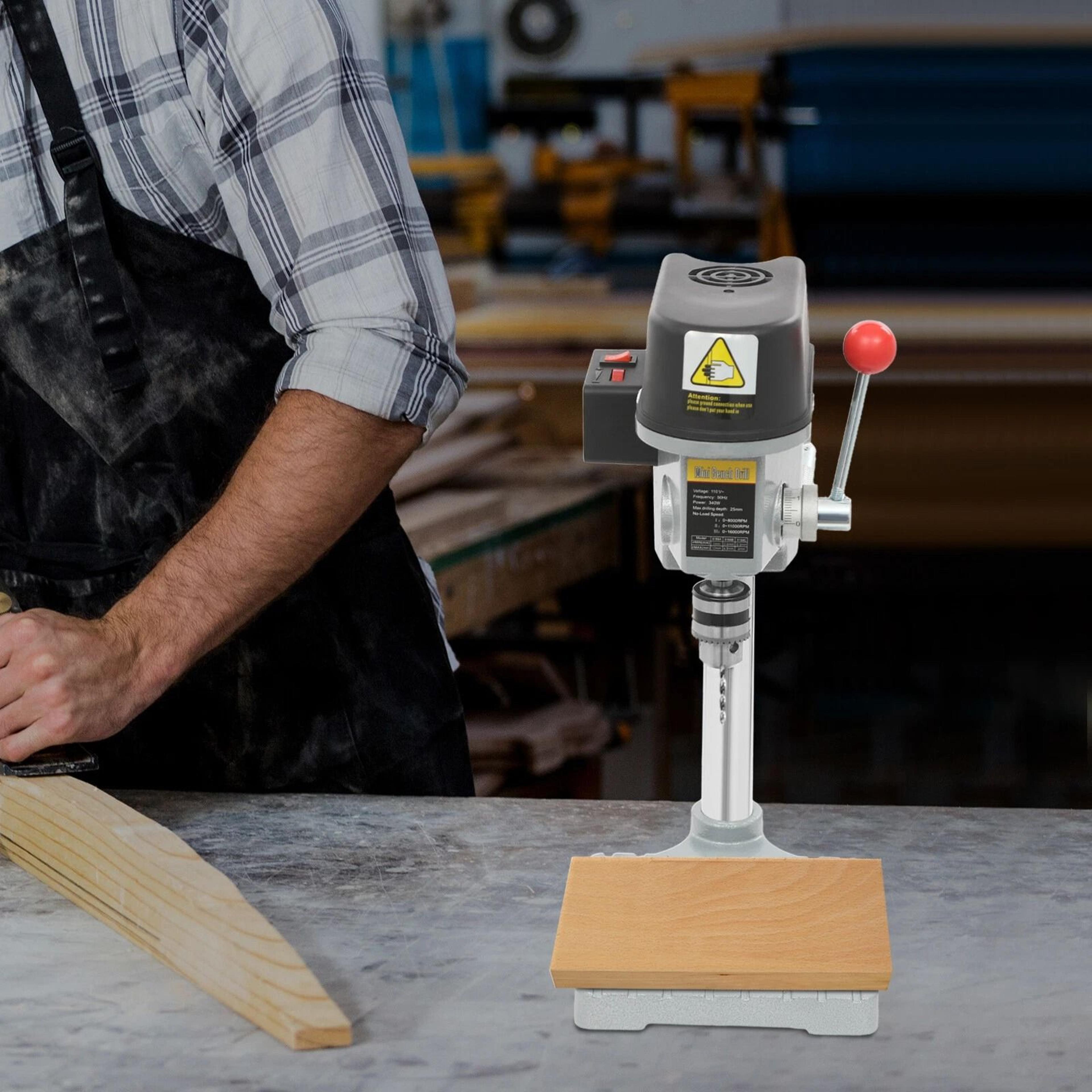 mini bench drill press portable small electric drill machine for diy crafts