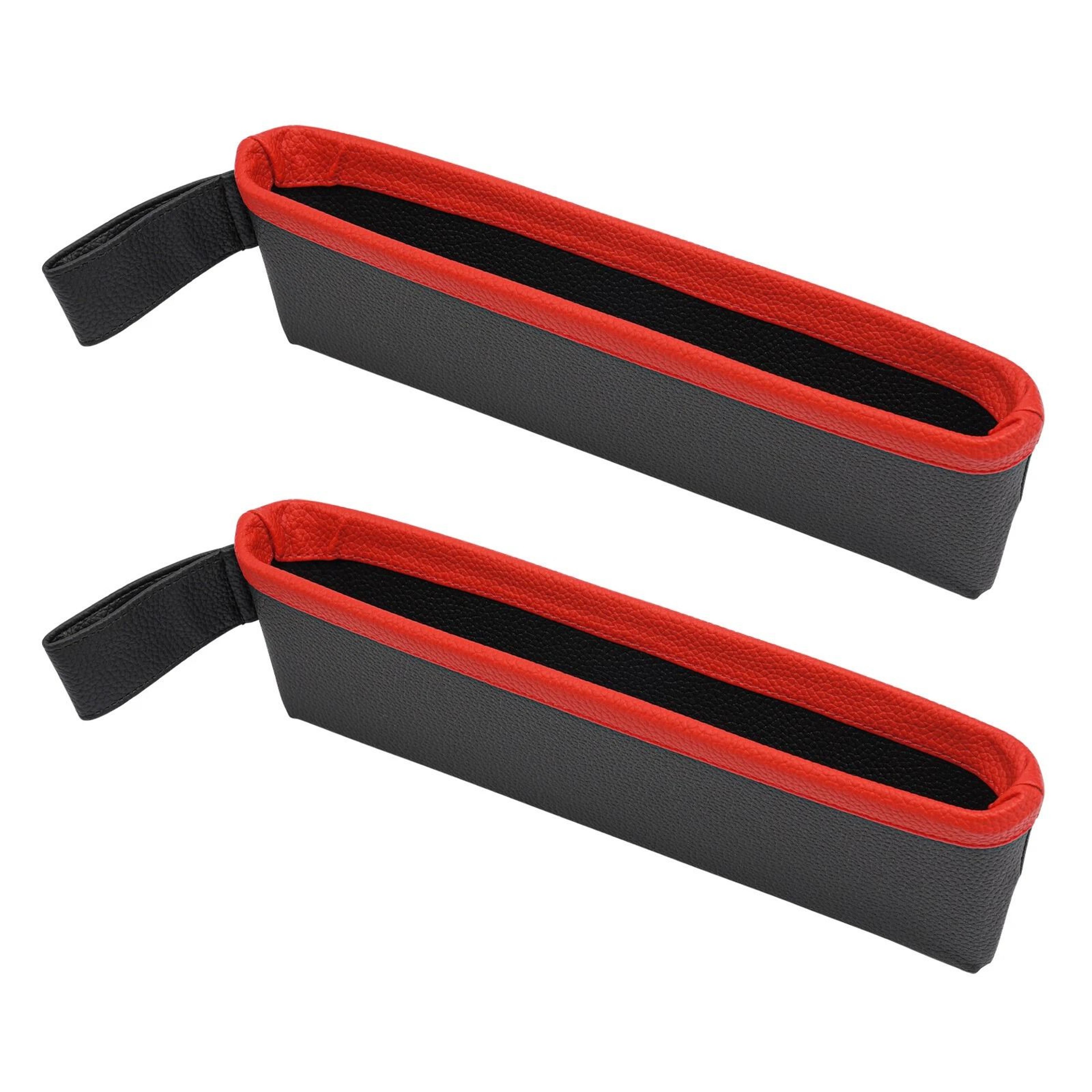 car seat gap organizer console side pocket seat catcher holder
