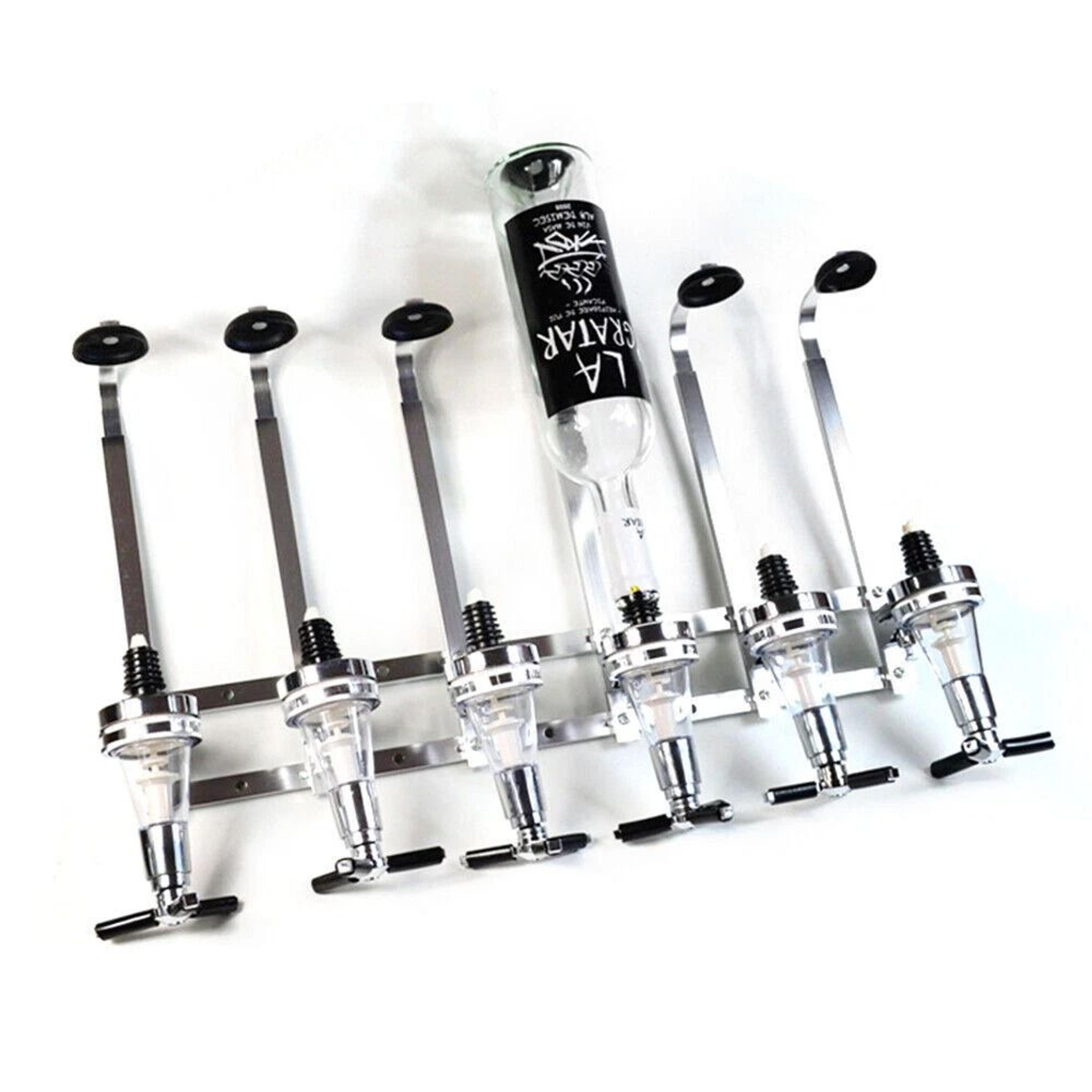 wall mounted liquor dispenser bar butler for home bar and party drinks