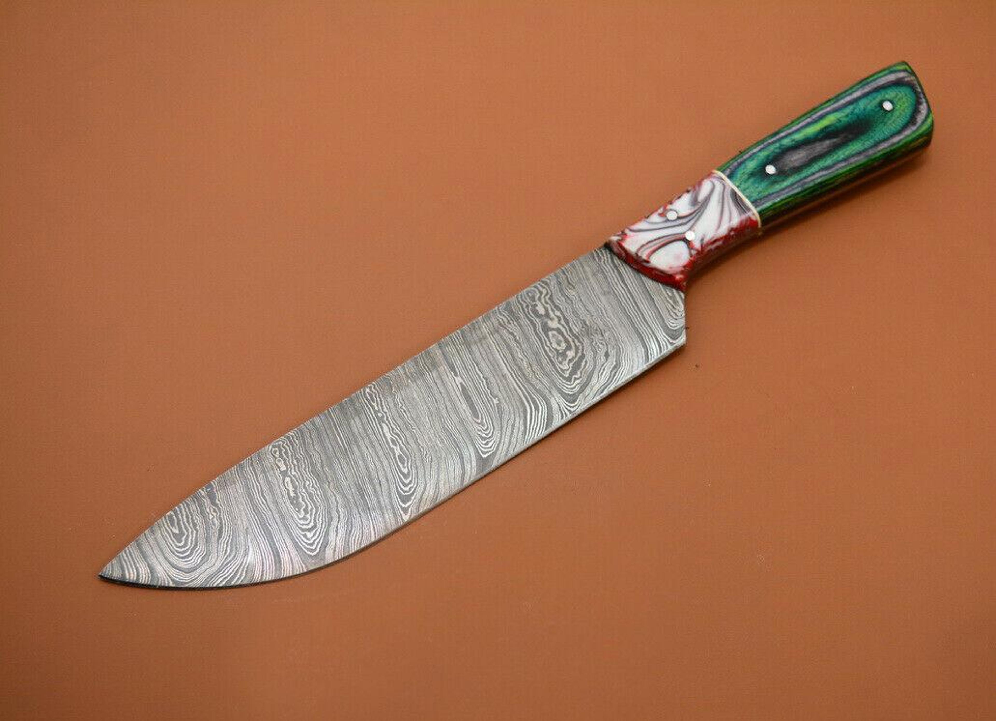 the forge collection – authentic damascus kitchen knife | artisan made