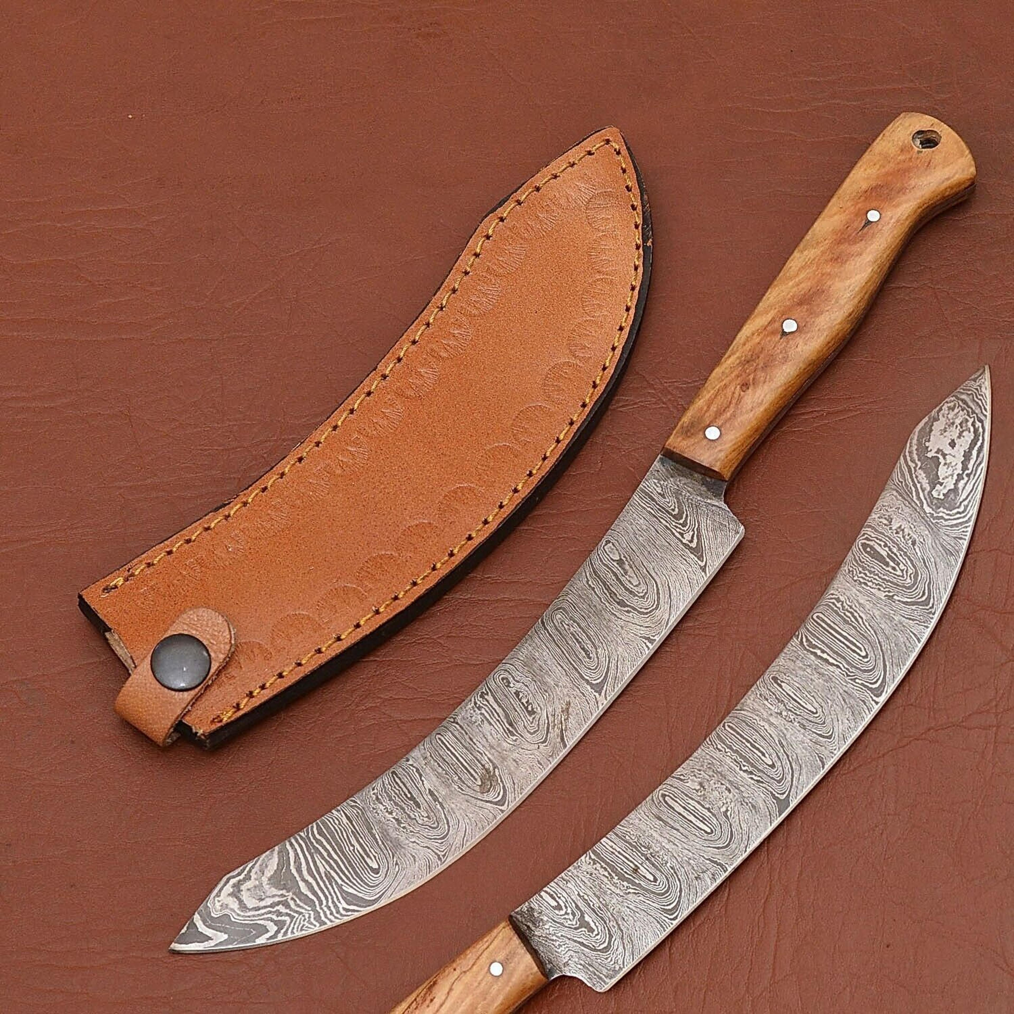 limited edition handmade damascus chef knife – crafted for performance
