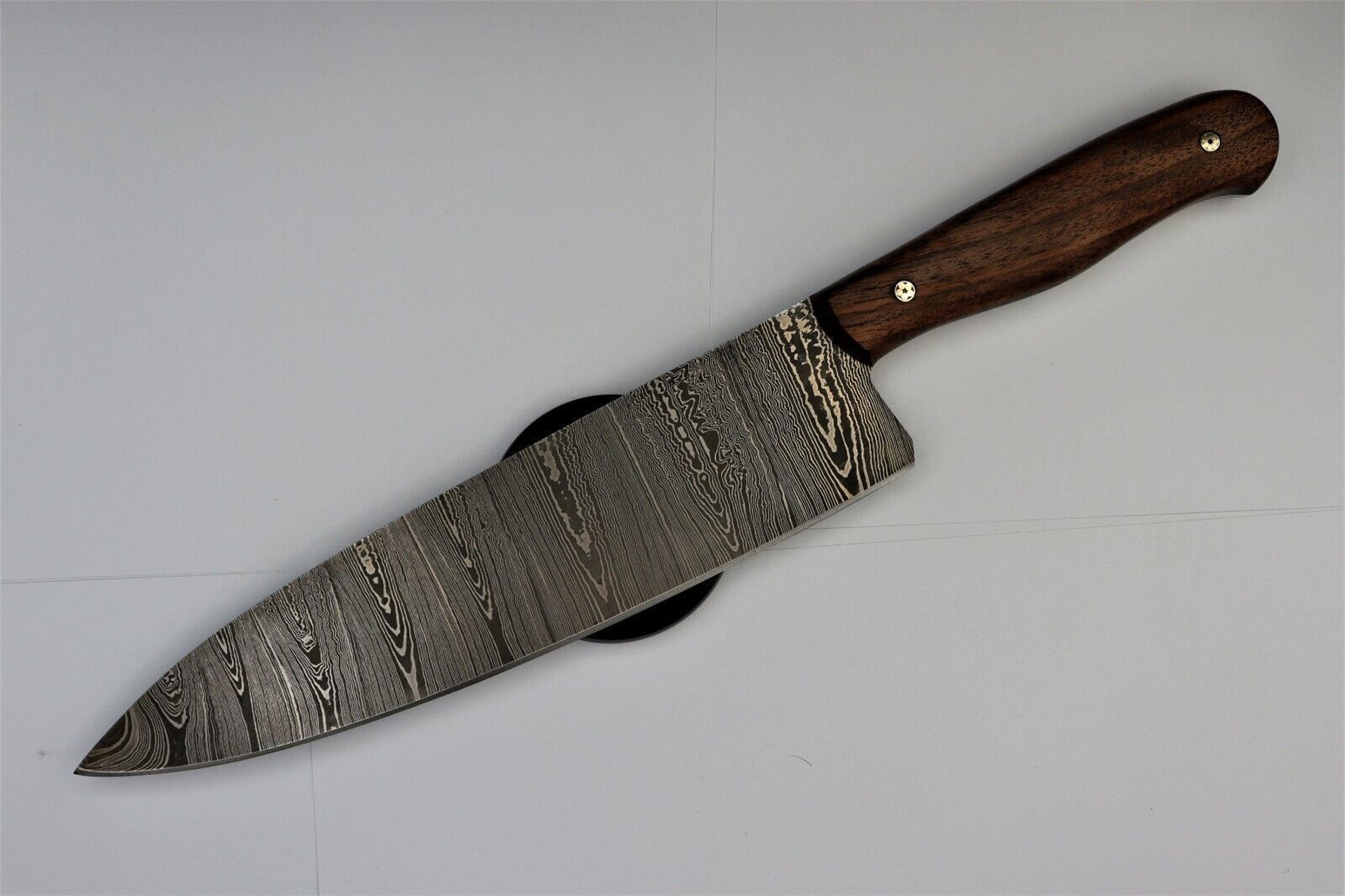 professional 8" handmade damascus chef knife – 256 layers forged kitchen blade