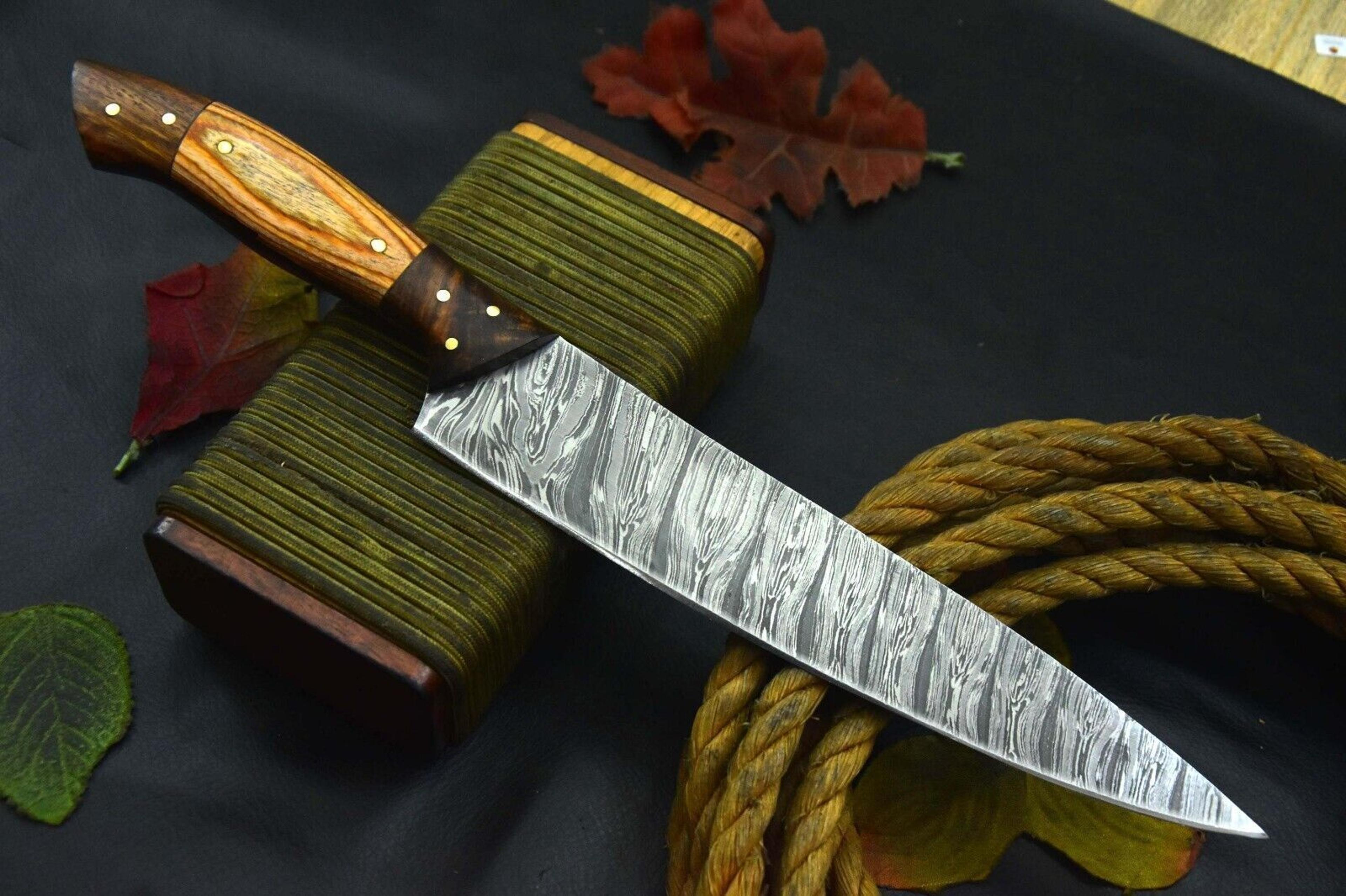 handmade damascus cooking knife – professional chef choice